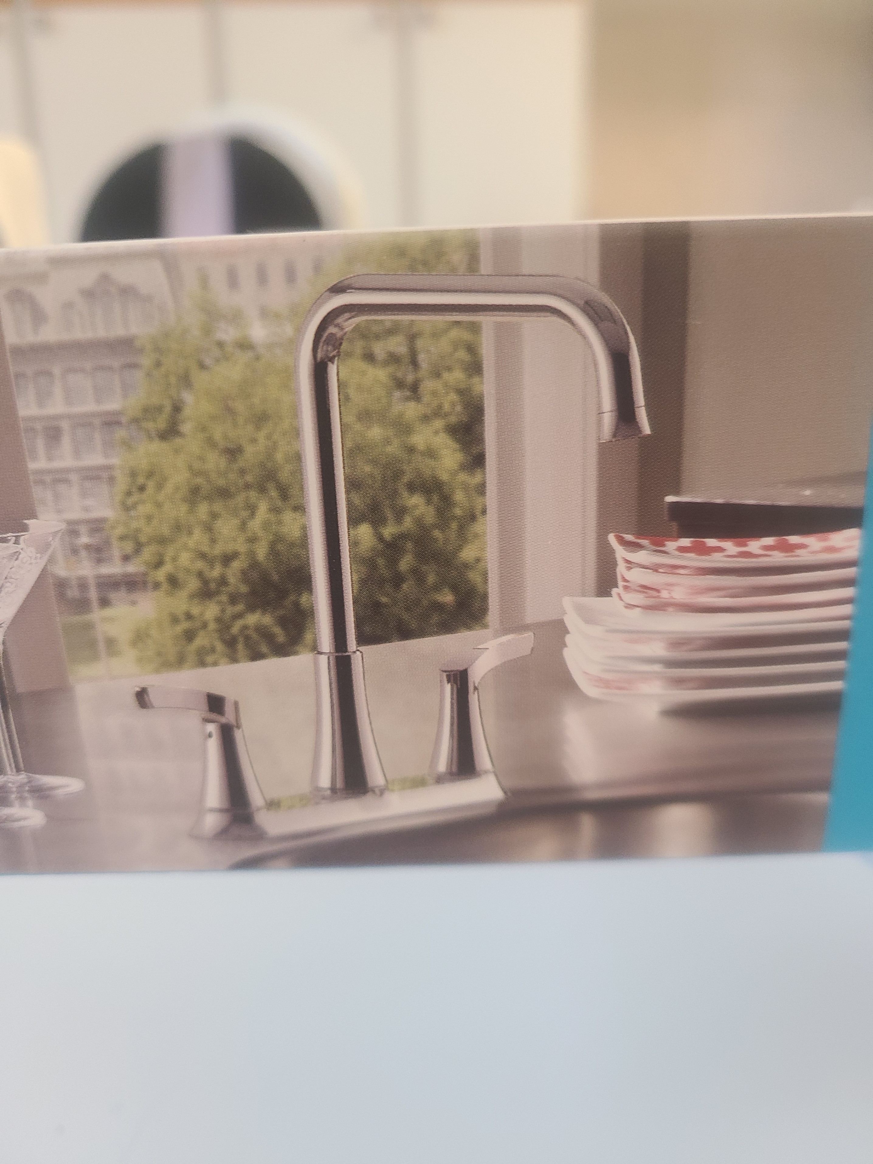 2 NEW MOEN 2 HANDLE, HI ARC KITCHEN FAUCET - photo 2