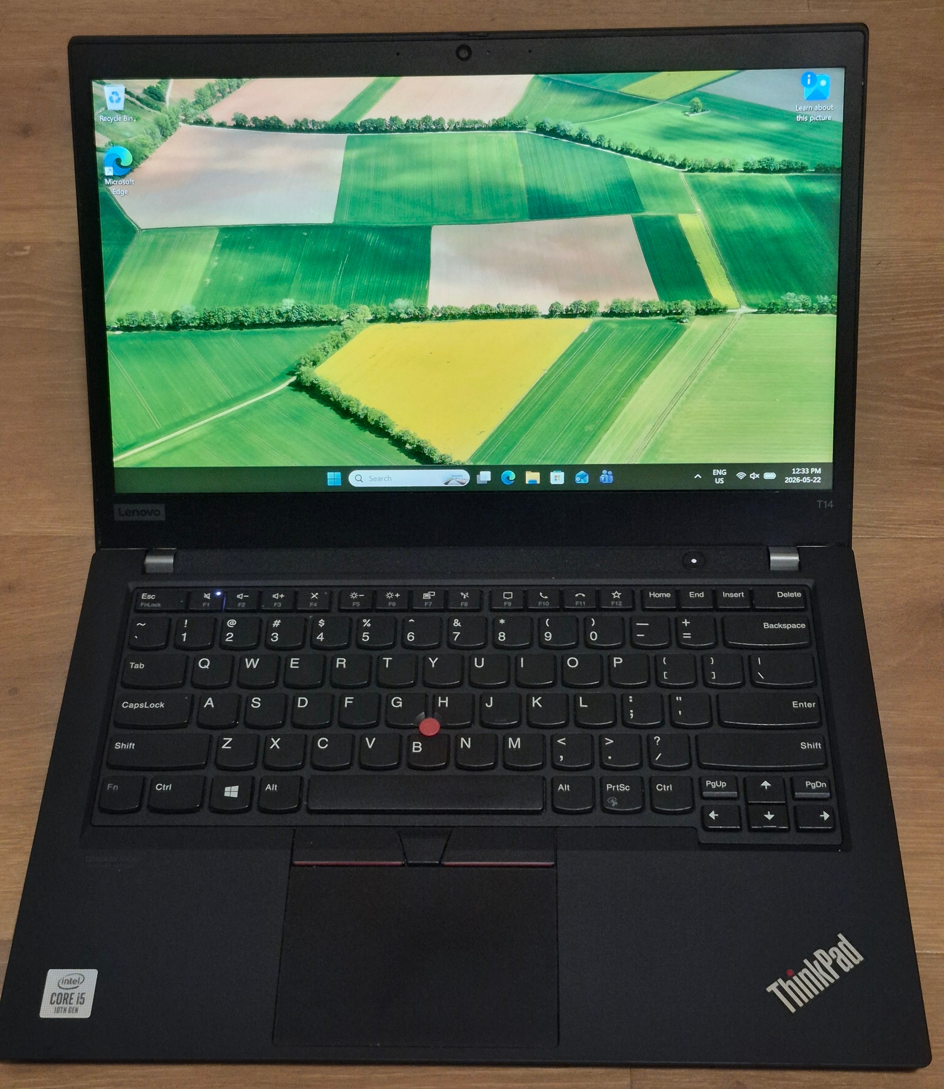 Lenovo ThinkPad T14 14” Laptop- Intel 10th GEN/Touchscreen/16GB