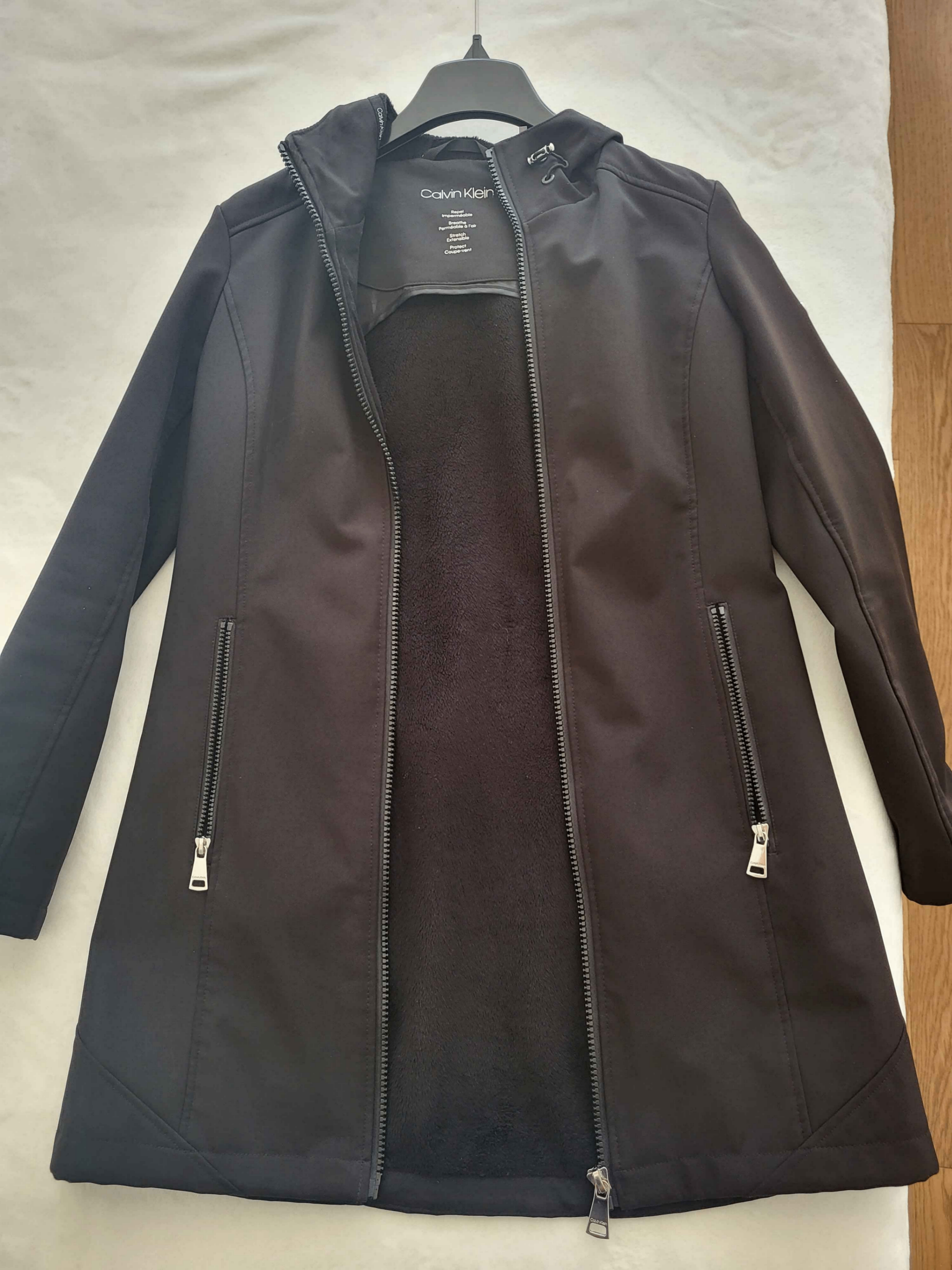 Calvin Klein Women's Rain Jacket W/ Hood