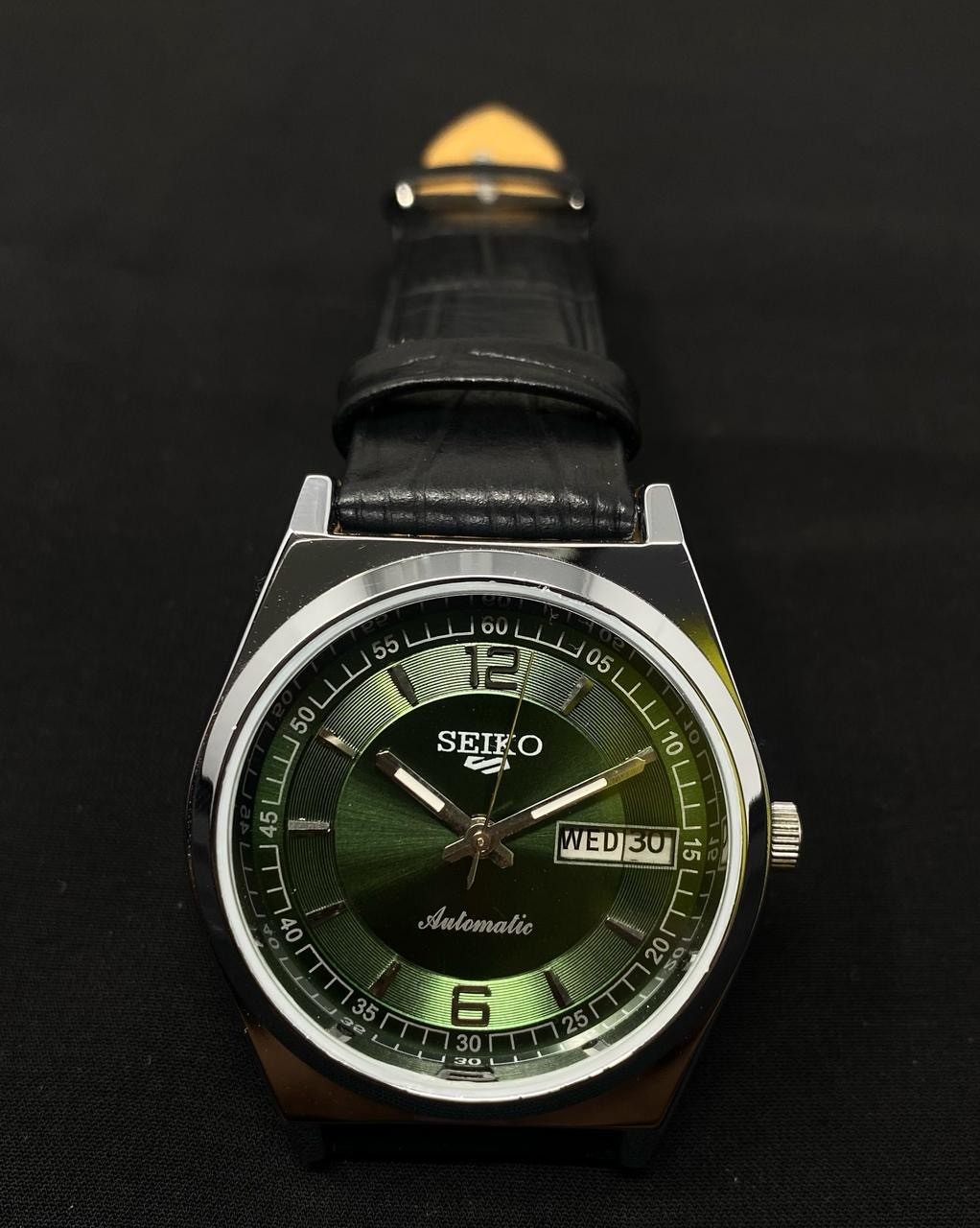 Vintage Seiko 5 Automatic 6309A Men's  Watch D&D- Japan Made - photo 5