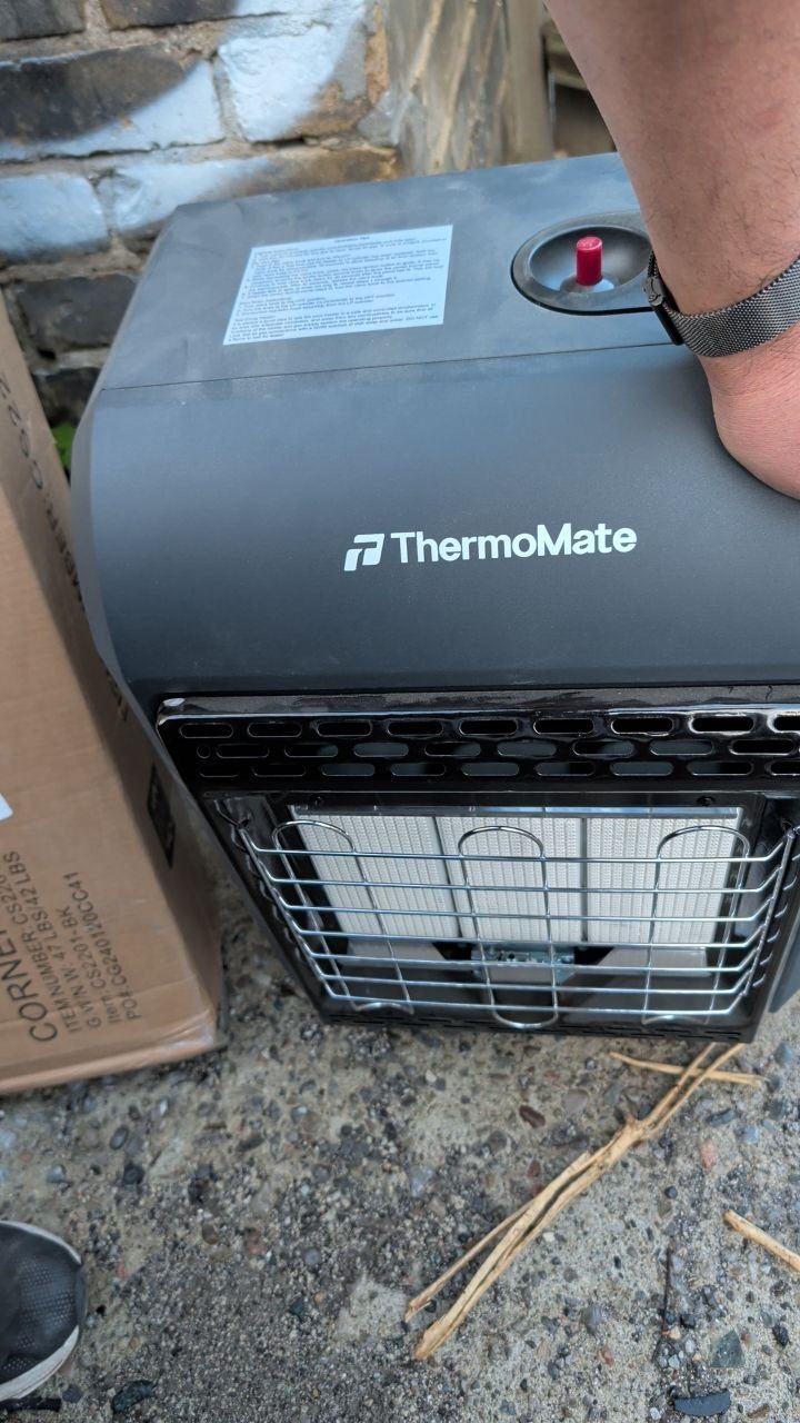 New ThermoMate Portable Space Heater - Ideal for Small to Medium