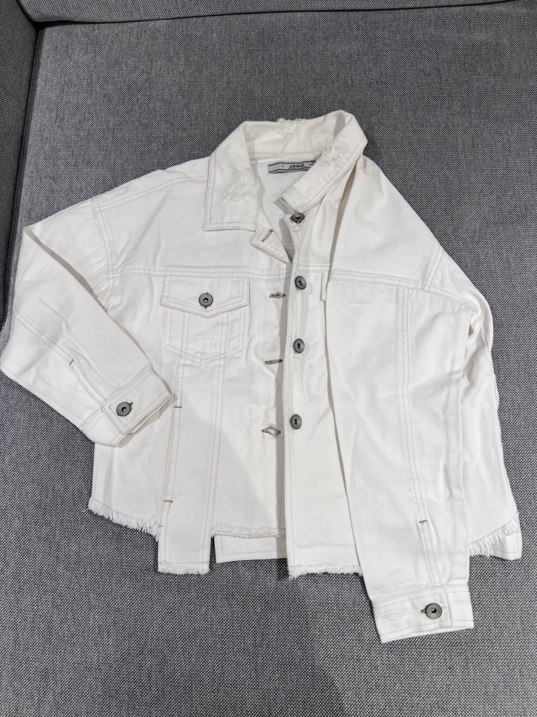 women white demin jacket