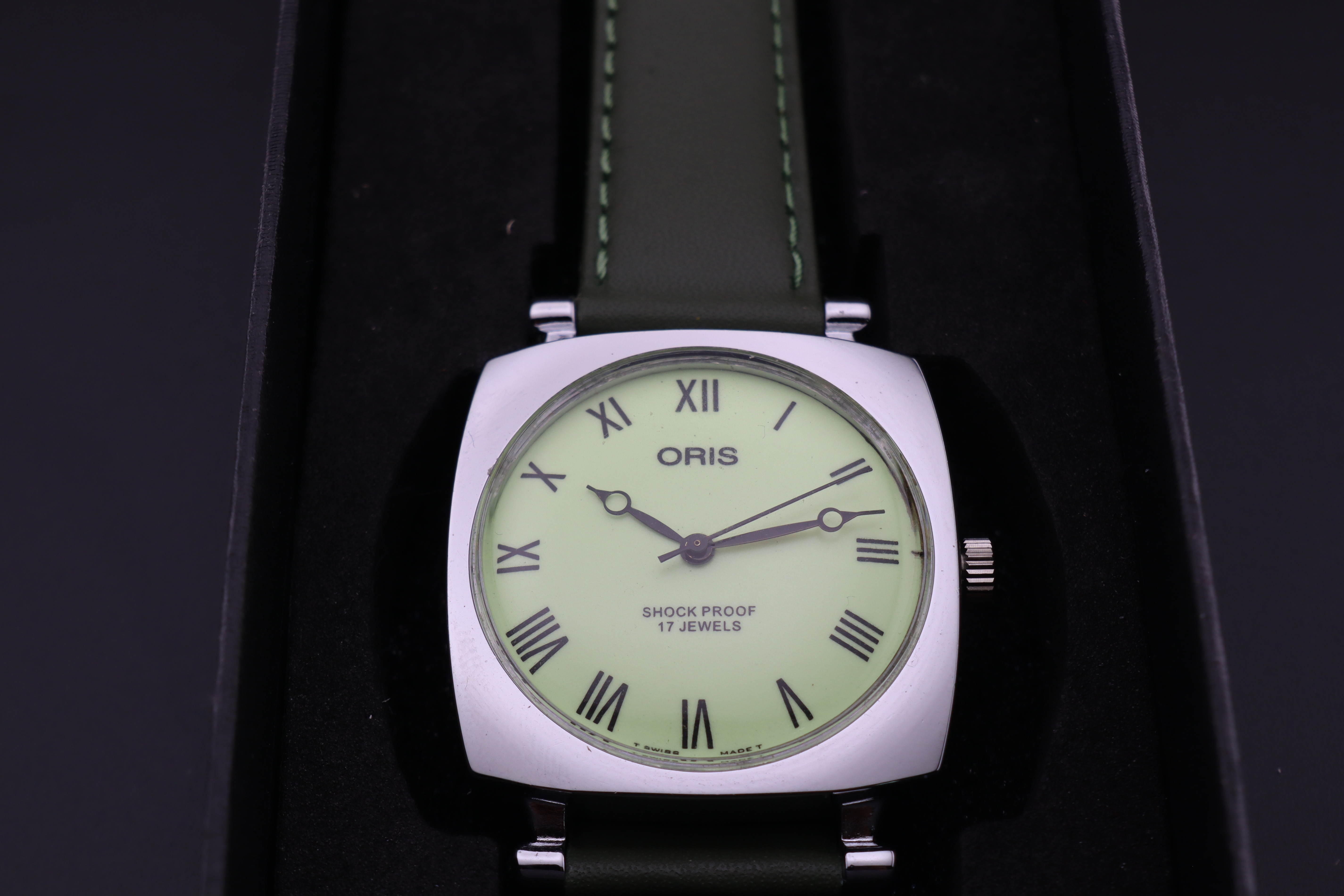 Vintage Oris Swiss ST-96 Hand Wind Mechanical Men's Watch - photo 5