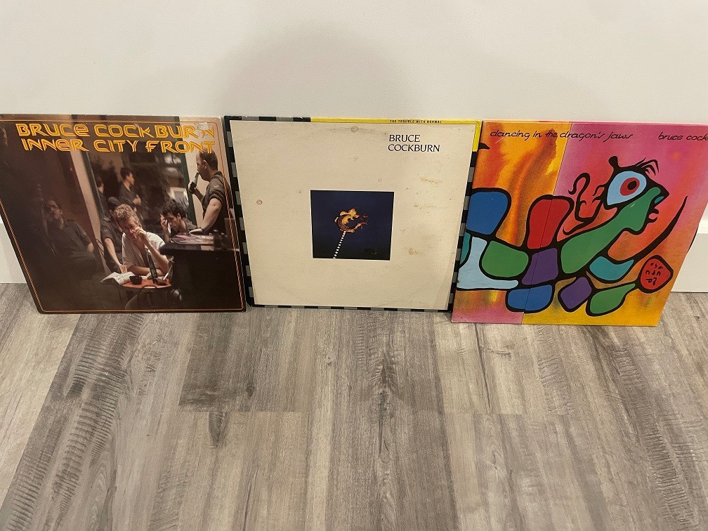 Bruck Cockburn Vtg Vinyl LPs - Lot of 3