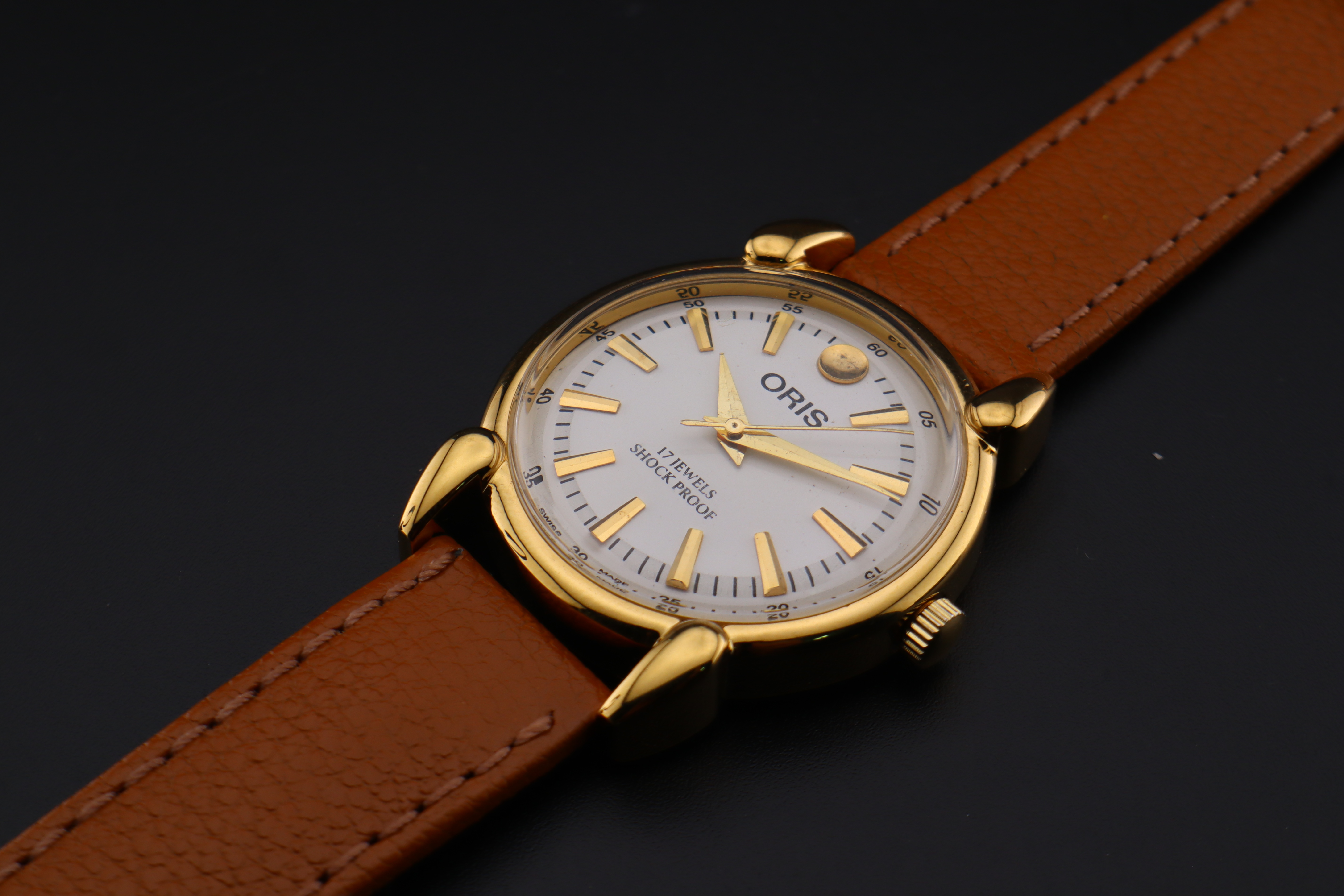 Vintage Oris Swiss ST-96 Hand Wind Mechanical Men's Watch - photo 4