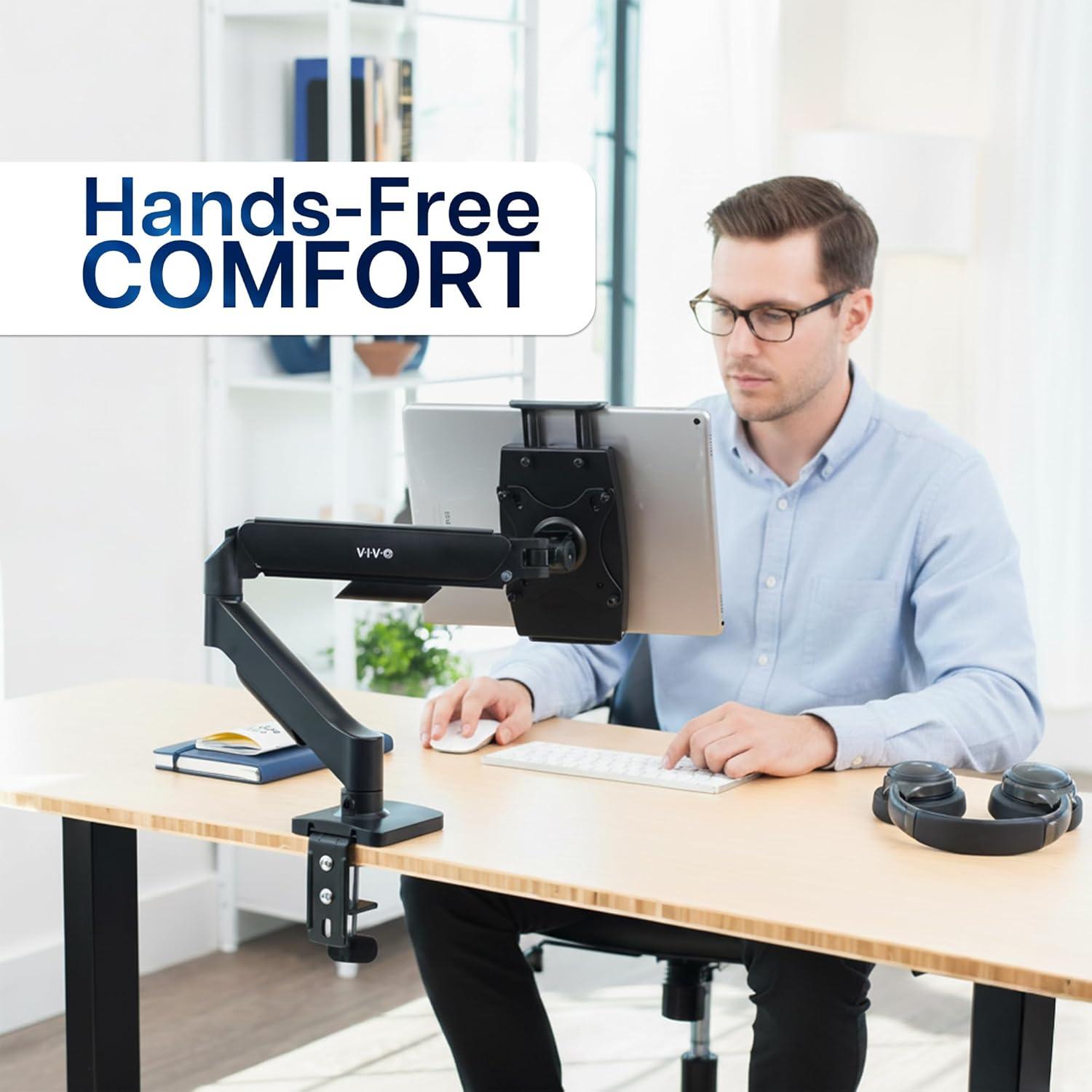 New  VIVO  Mechanical Arm Tablet Desk Mount