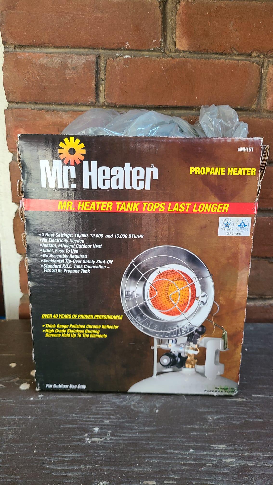 Mr. Heater Original 15,000 BTU Tank Top Heater