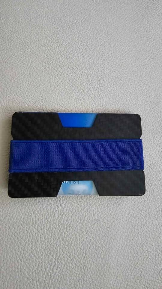 Carbon Fibre Minimalist Wallet - photo 5