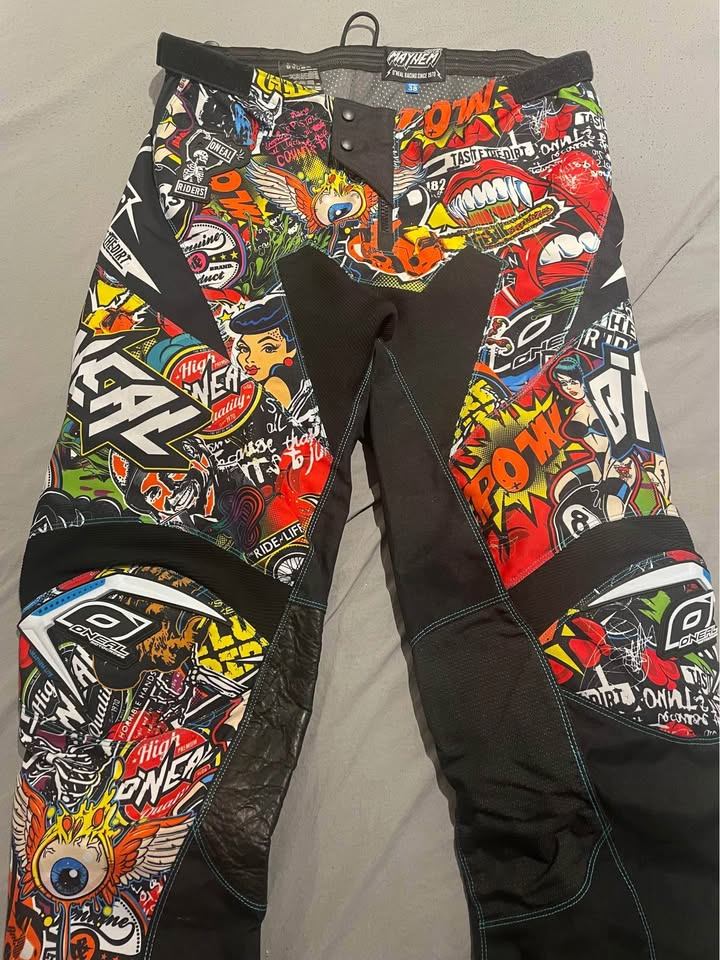 Dirt Bike O'Neal Mayhem Crank Men's Pants, Size 38 - photo 5