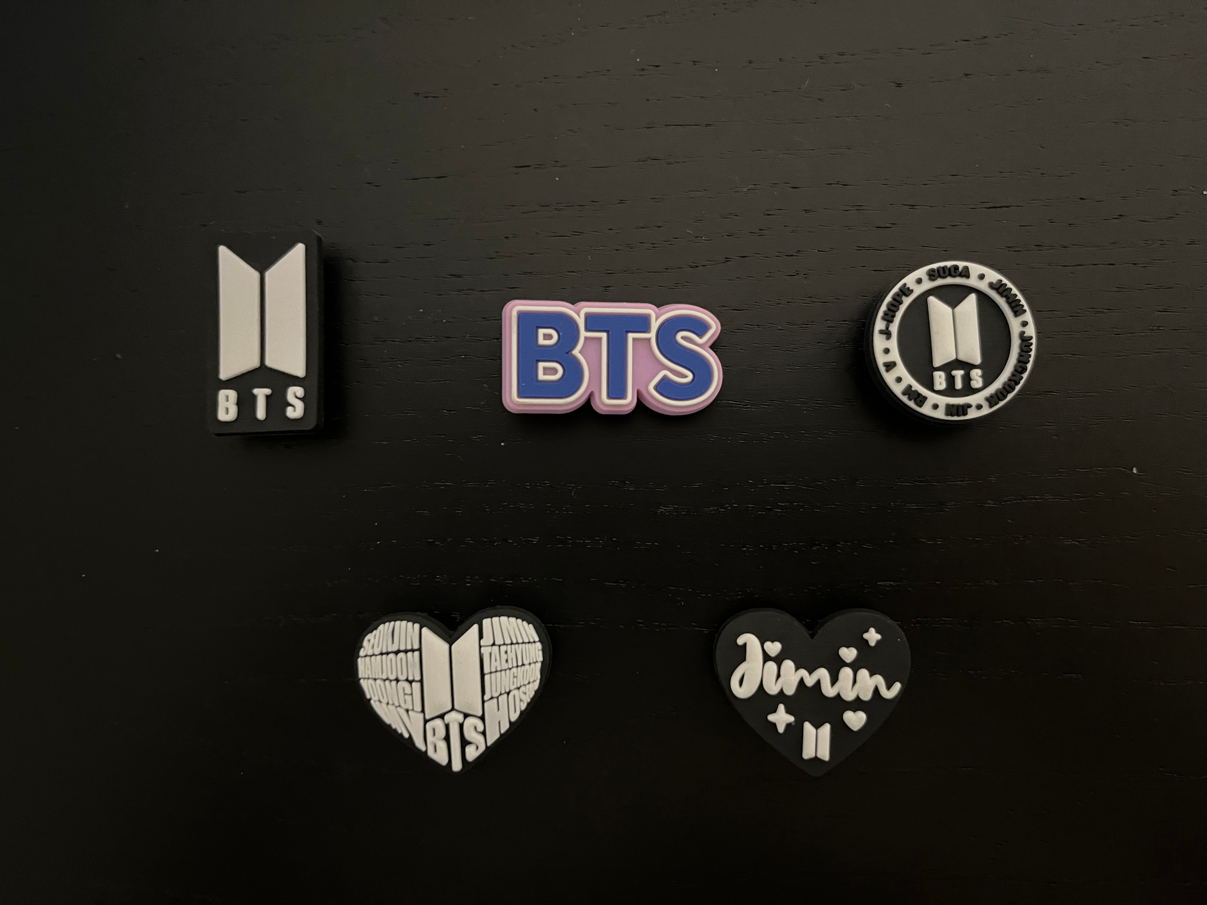 BTS Crocs Charms / Jibbitz