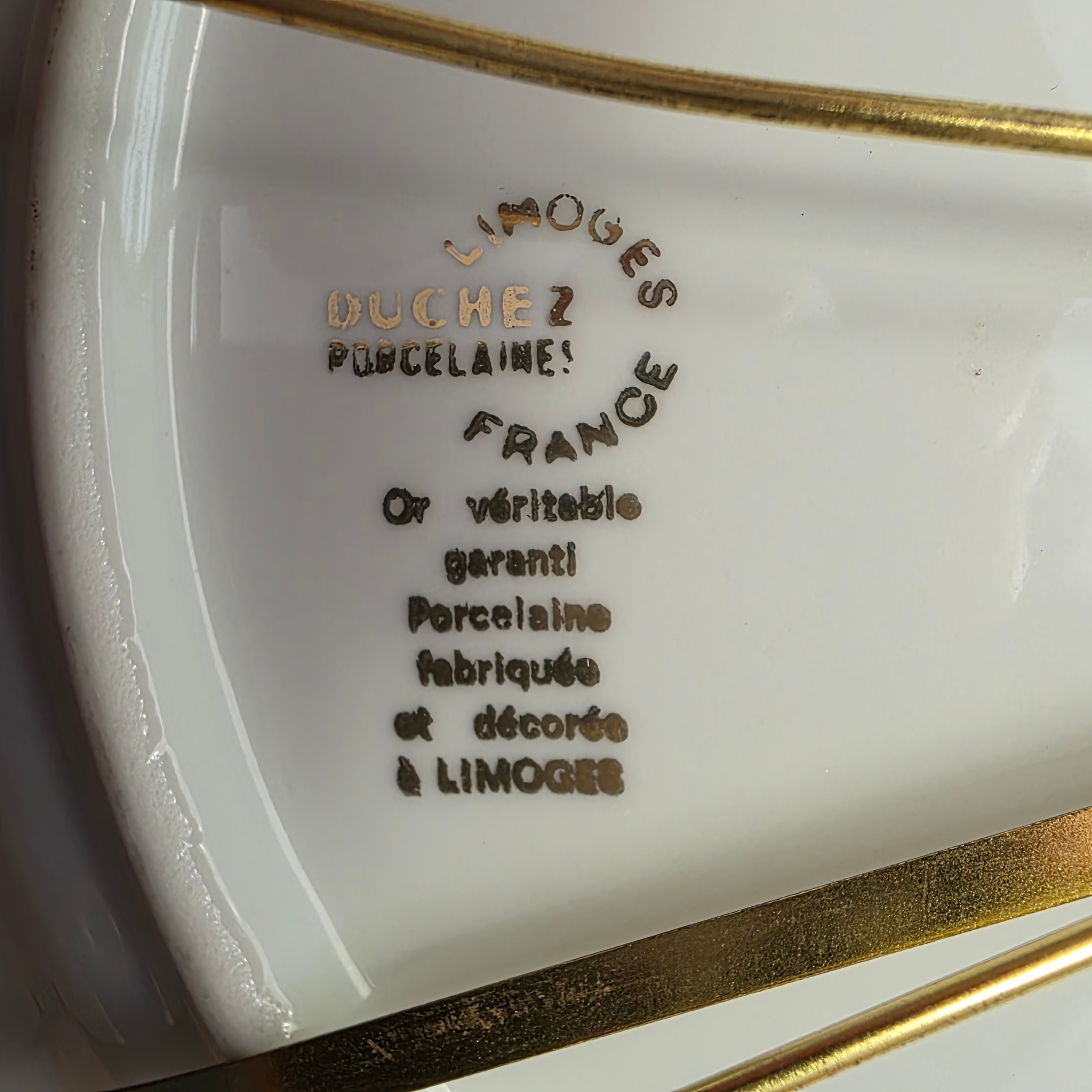 Limoges France Courting Couple by Fragonard Porcelain Plate– - photo 3