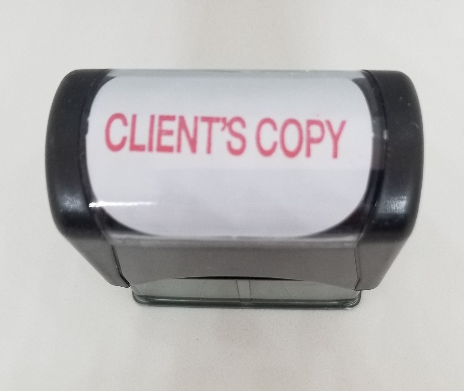 MobiStamps "Client's Copy" Stamp 14 x 38mm - photo 2