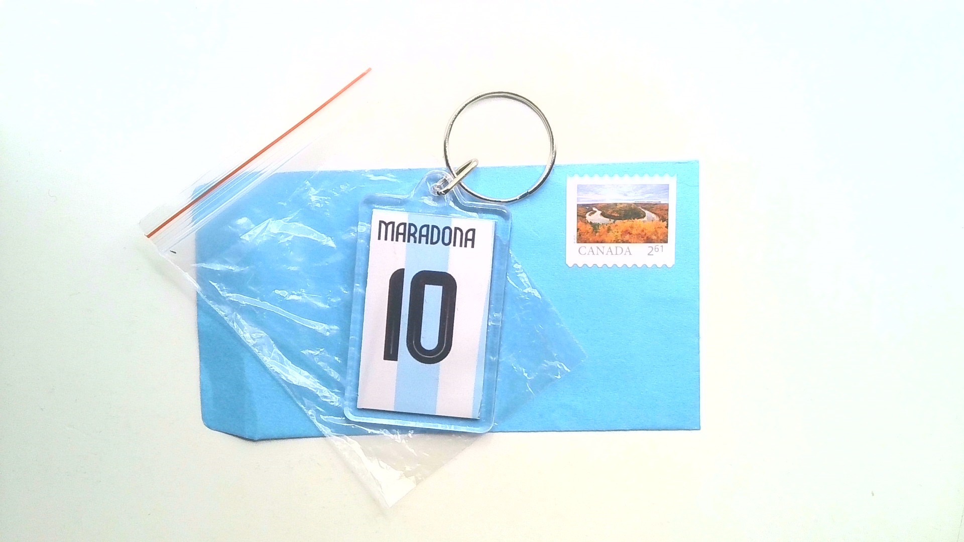 MARADONA ( JERSEY KEY CHAIN ) FREE SHIPPING