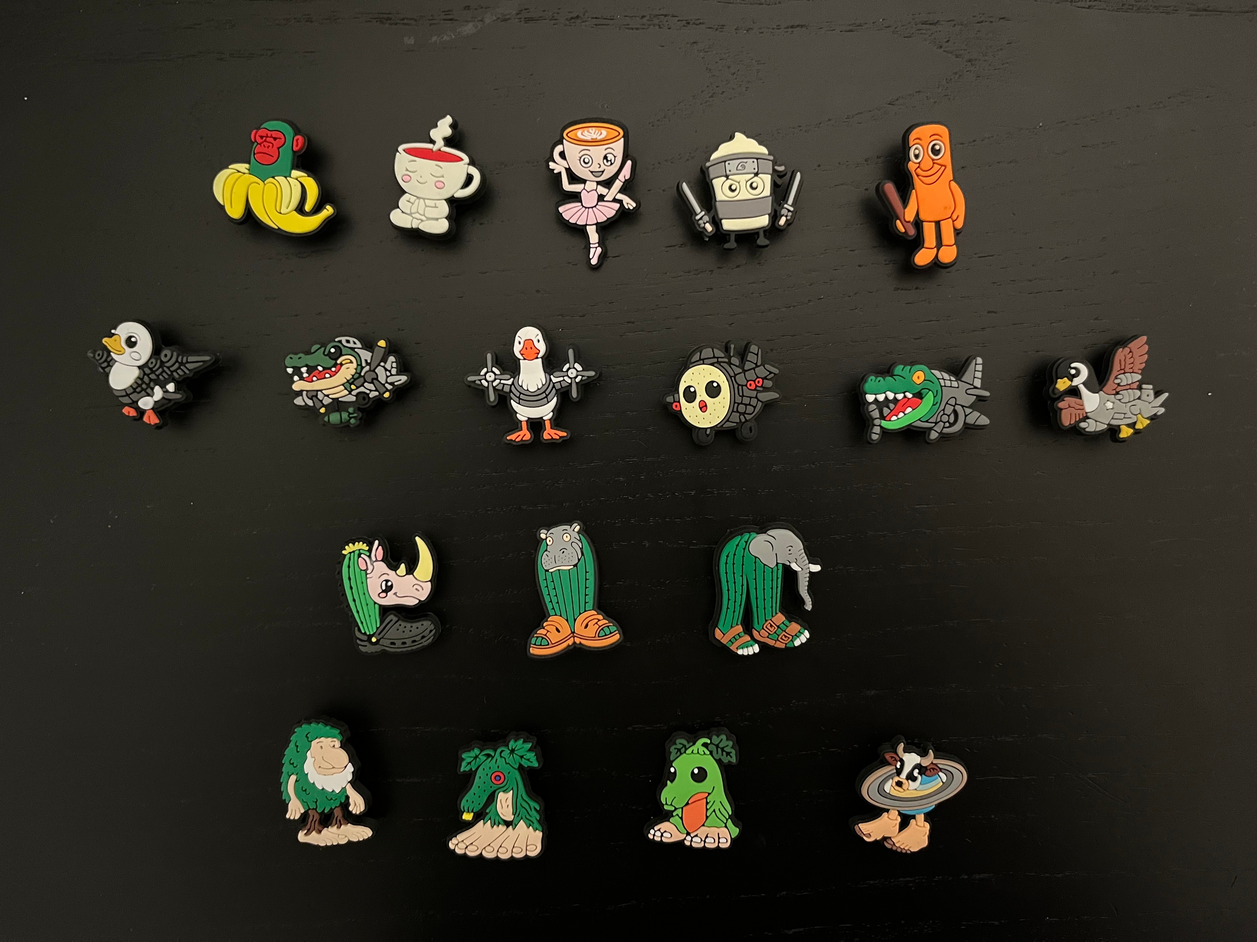 Brainrot Croc Charms Jibbits