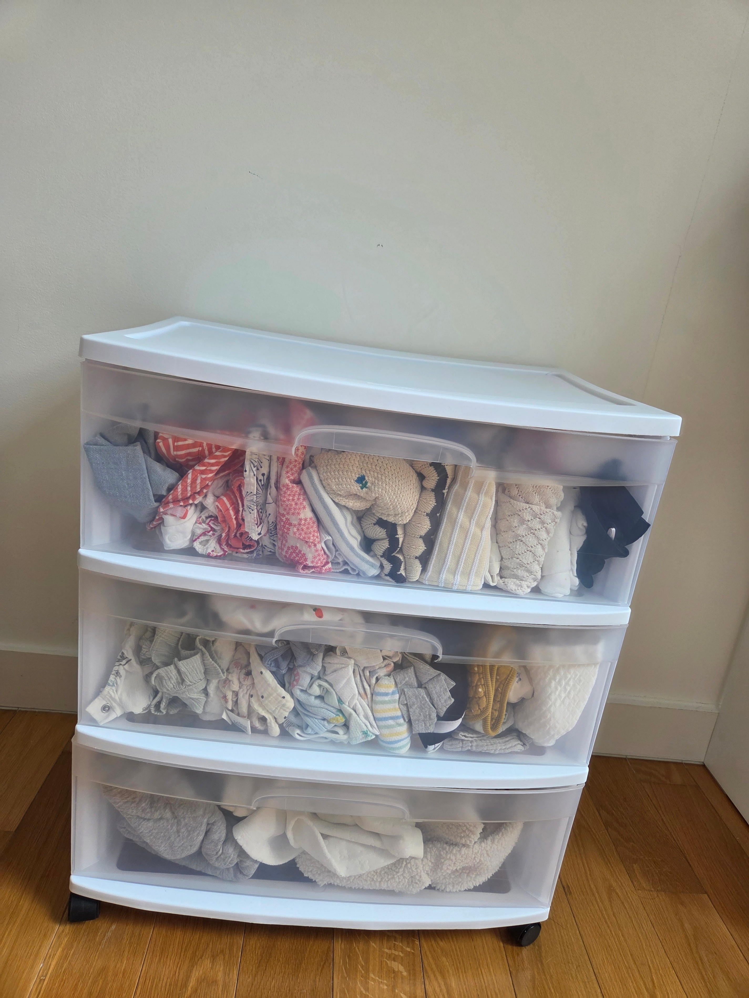 Like-New Sterilite 3-Drawer Storage Unit (White) – Moving Sale - photo 5