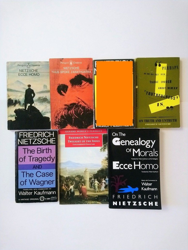 Friedrich Nietzsche books!