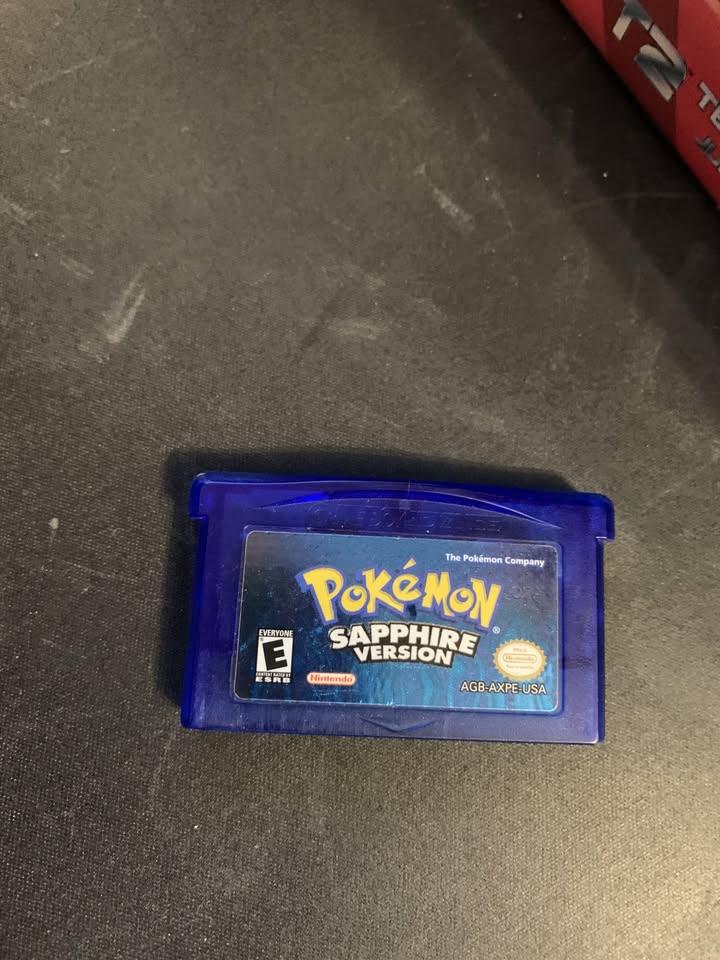 pokemon sapphire nintendo gameboy advance!
