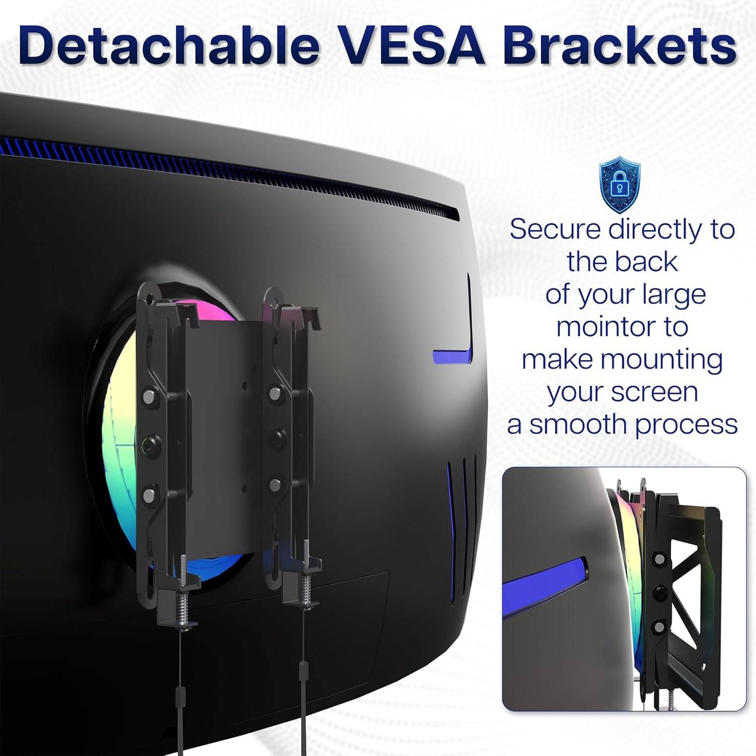 New VIVO  Monitor Wall Mount up to 49" Screens /up to 32” TVs - photo 3