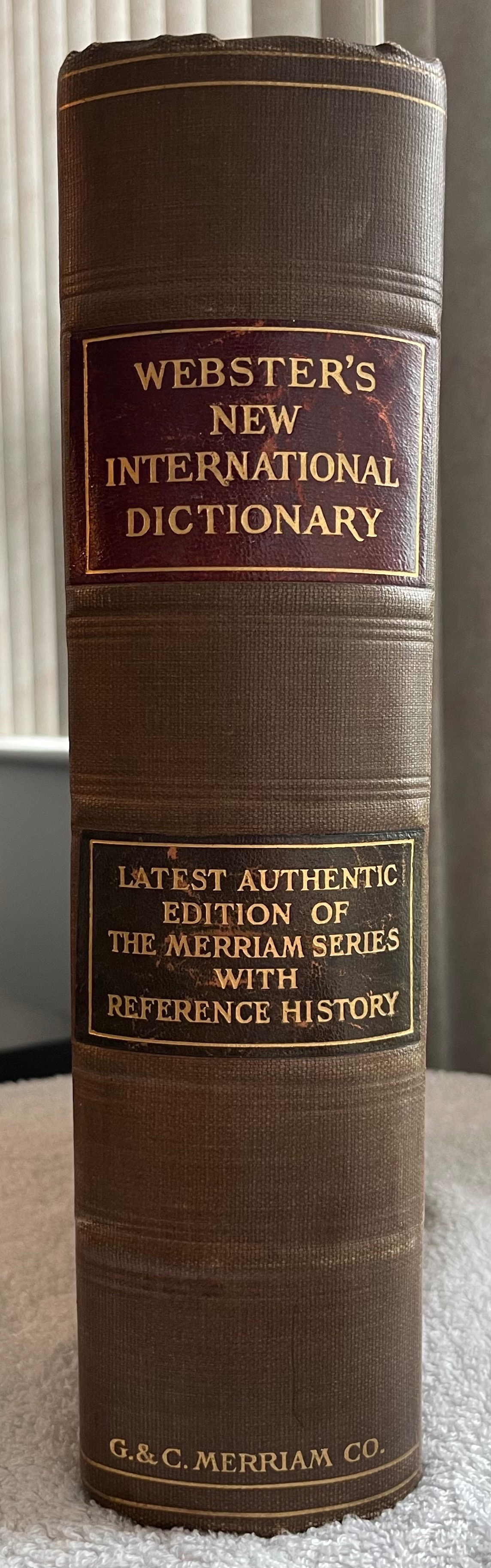 1928 Webster’s New Intl. Dictionary (Premium India Paper) - photo 2
