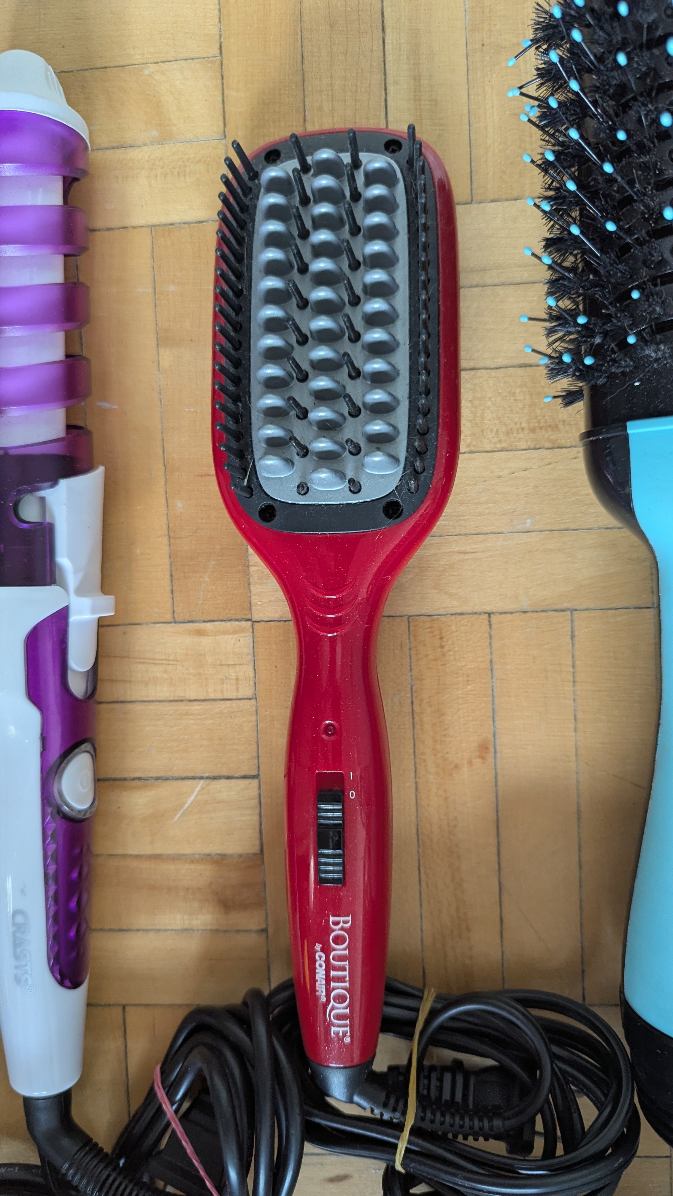 Hair Waver Spiral Curler Temperature. Hot Straightening Hair - photo 3