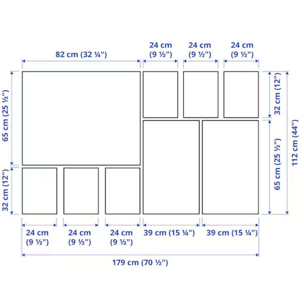Large printed IKEA landscape canvas paintings GRÖNBY (9 pieces) - photo 2