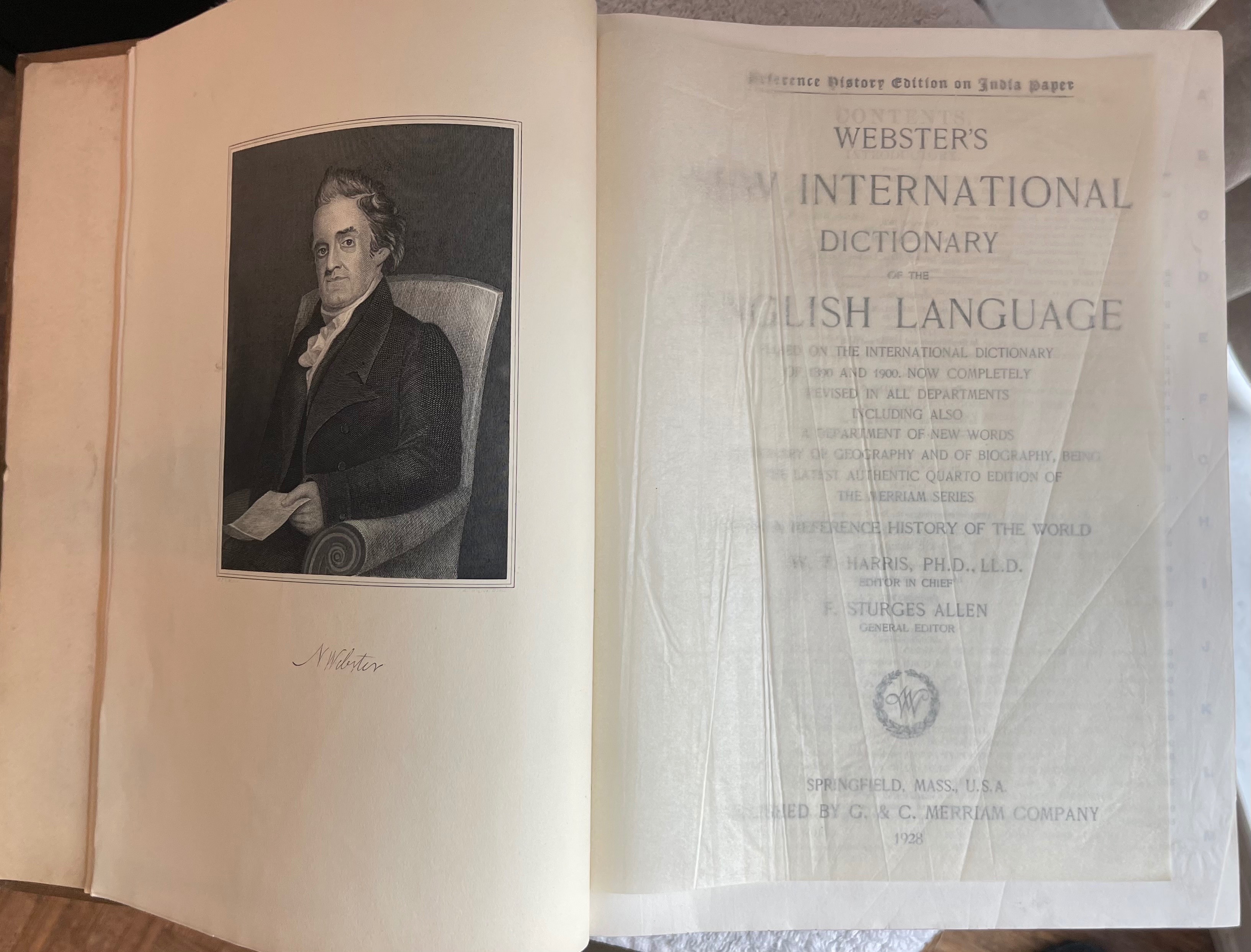 1928 Webster’s New Intl. Dictionary (Premium India Paper) - photo 4
