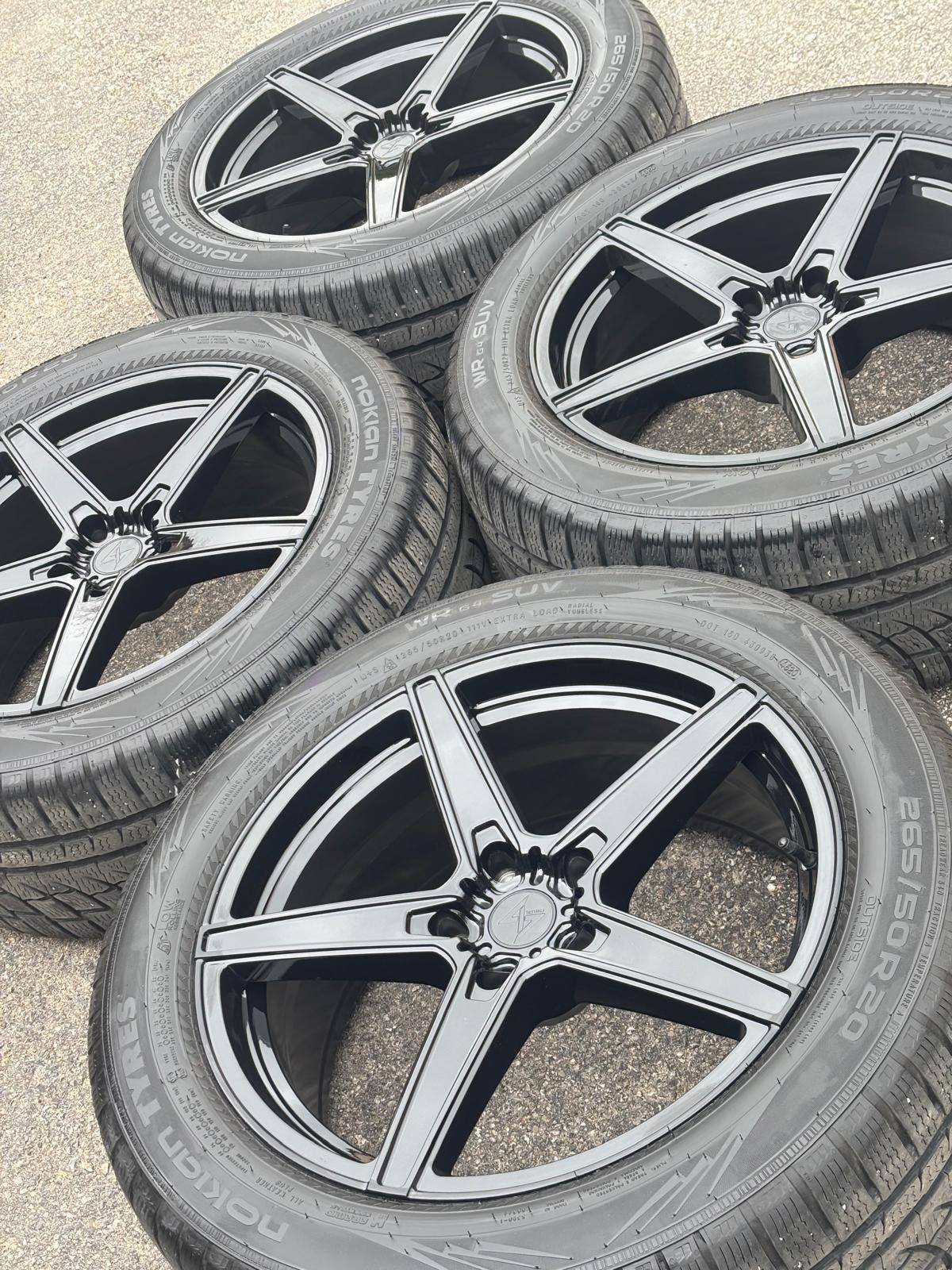 NEW 20”Sentali(5x127)+used 265/50/R20 Nokian A/W-Cherokee/Durang - photo 2