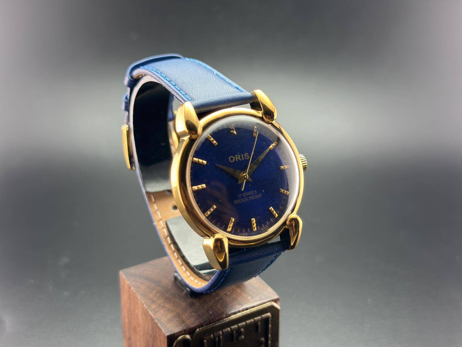 Vintage Oris Swiss ST-96 Hand Wind Mechanical Men's Watch