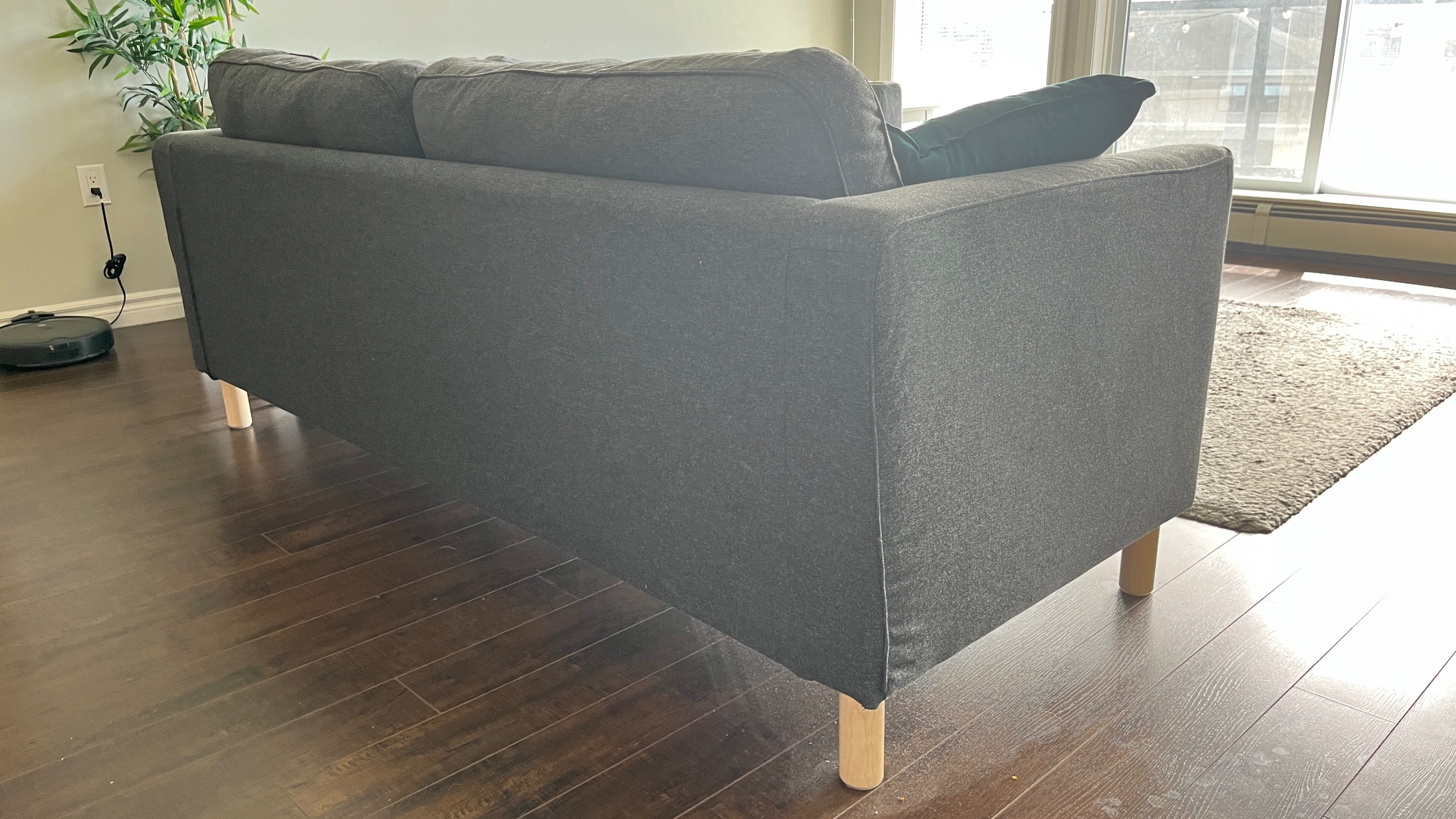IKEA PÄRUP Sofa Charcoal Grey - photo 4