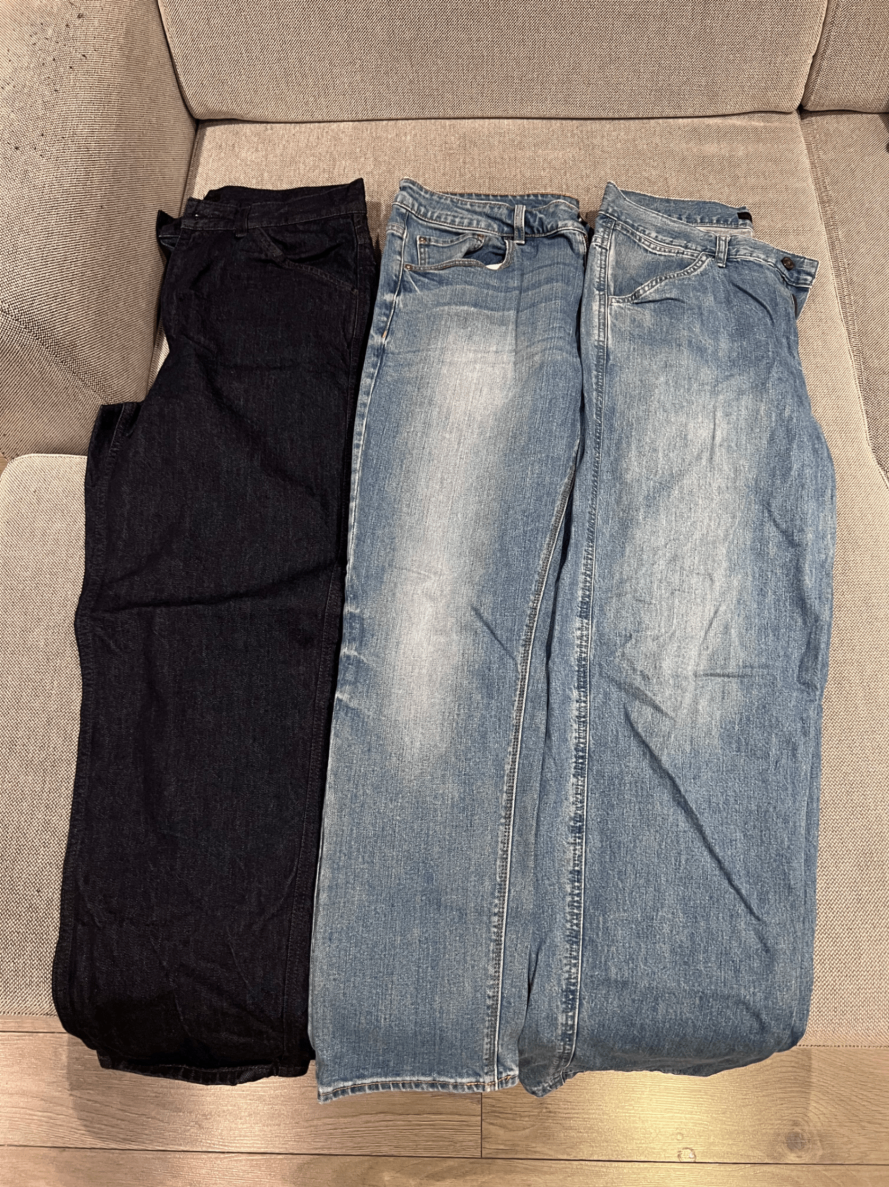 3 mens jeans