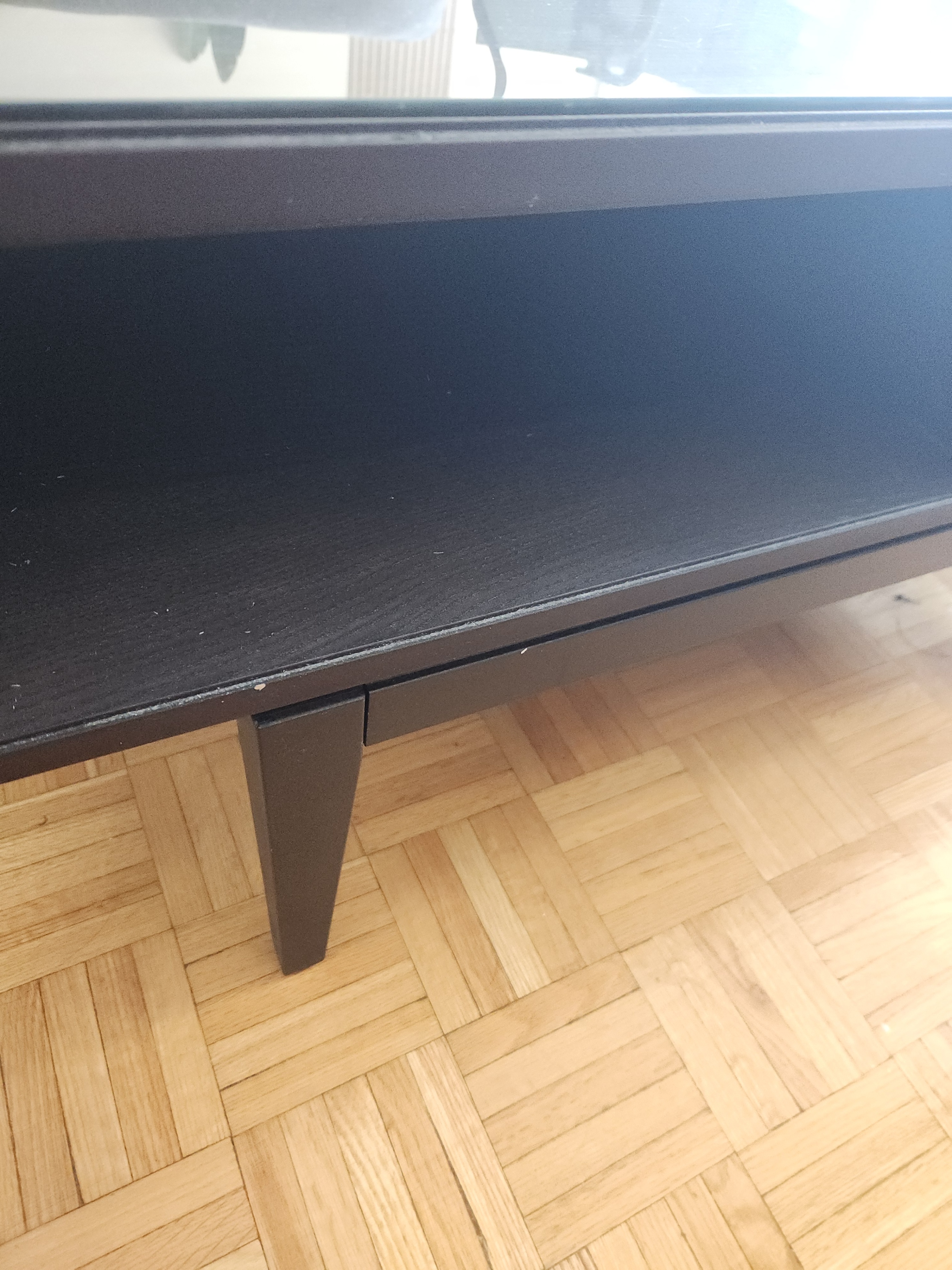 REGISSOR Ikea coffee table, glass top - photo 5