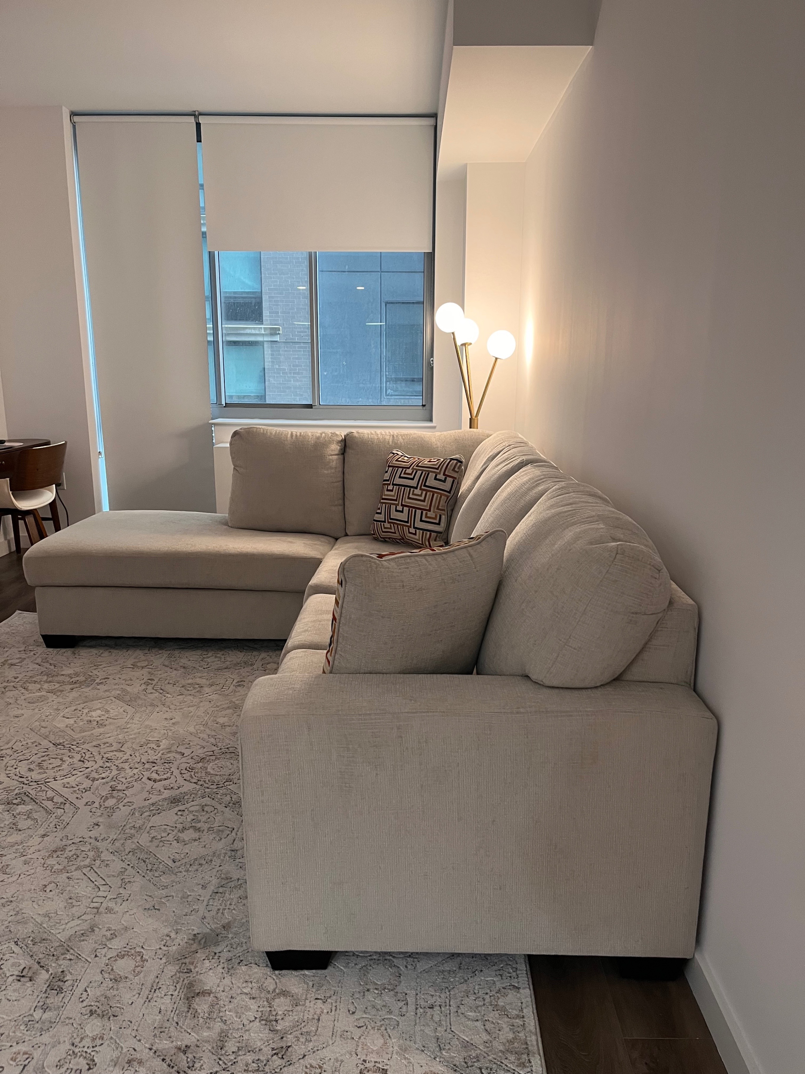 Sectional Sofa + TV Stand + FREE TV & Lamp Moving Sale - photo 2