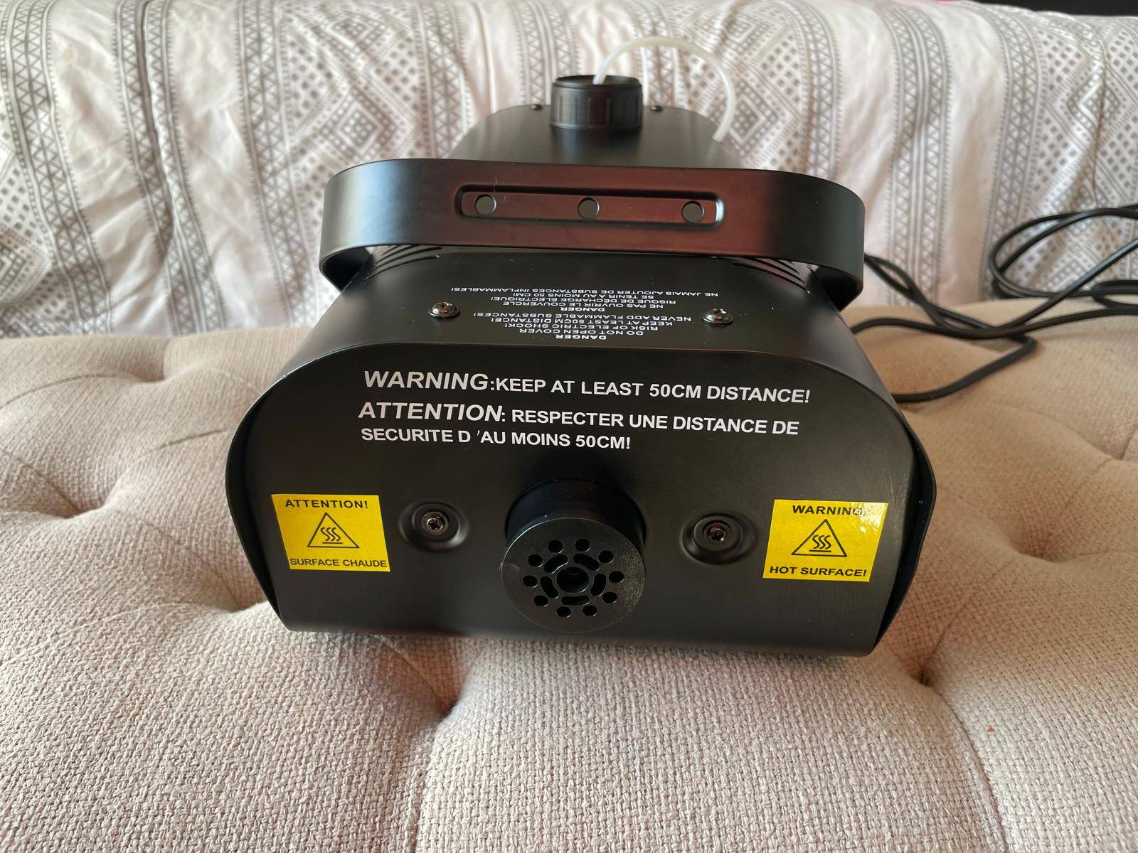 1000W Fog Machine (Model FM1000-B) – $75