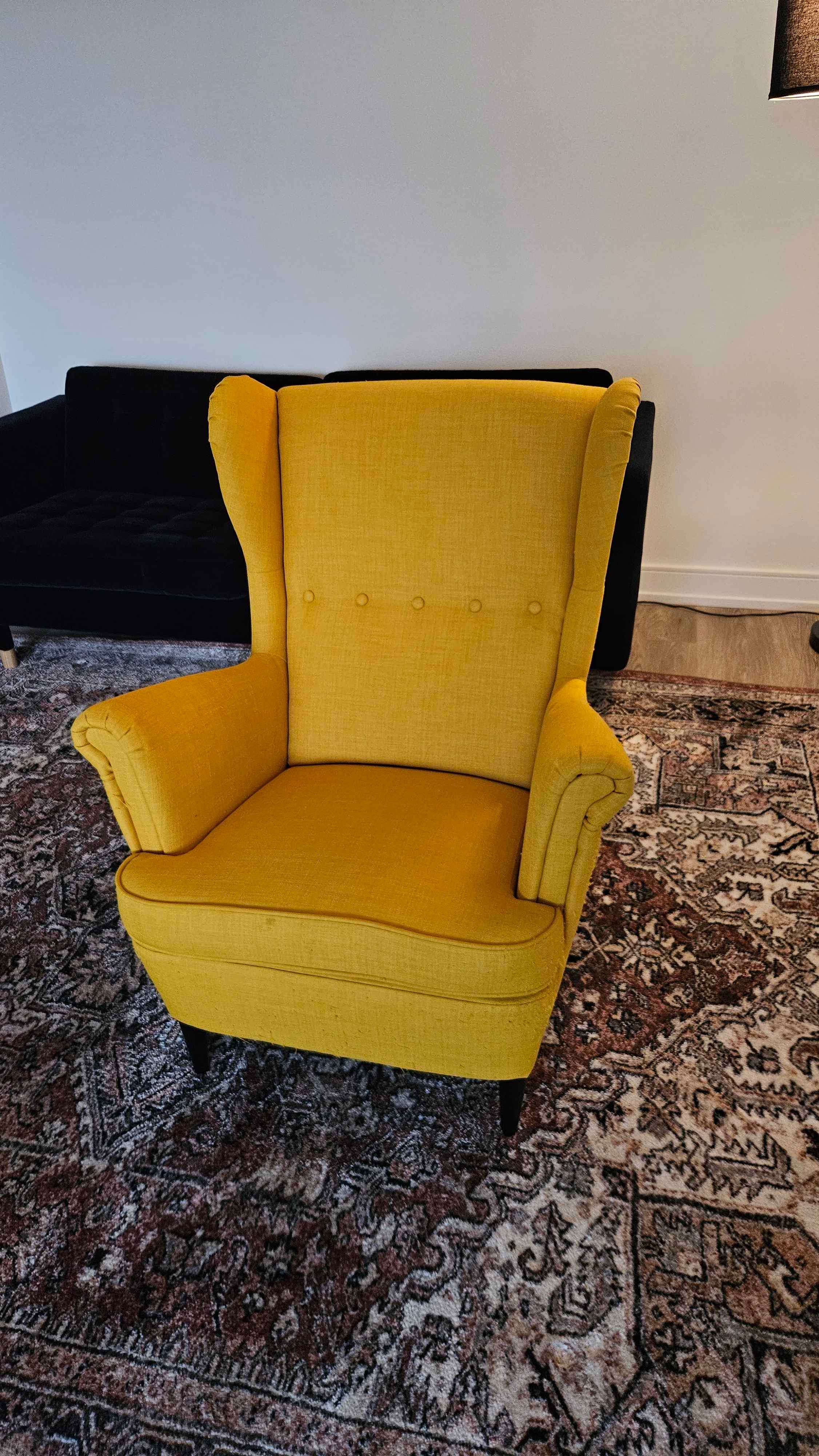 Dandelion Yellow Arm Chair - Ikea