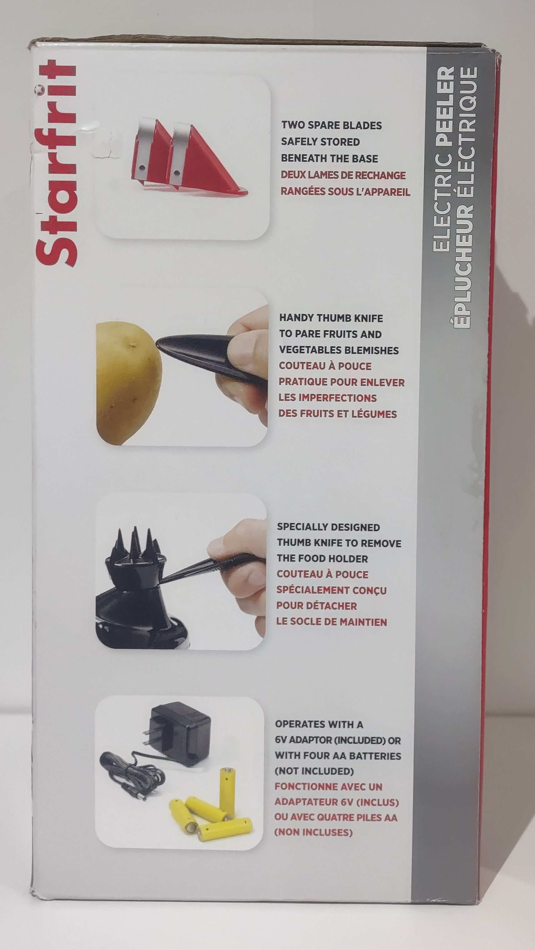 BNIB Starfrit Electric Peeler - photo 2
