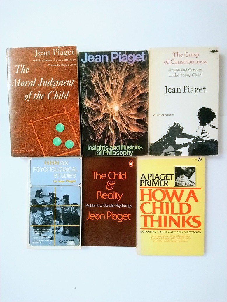 Jean Piaget books!!