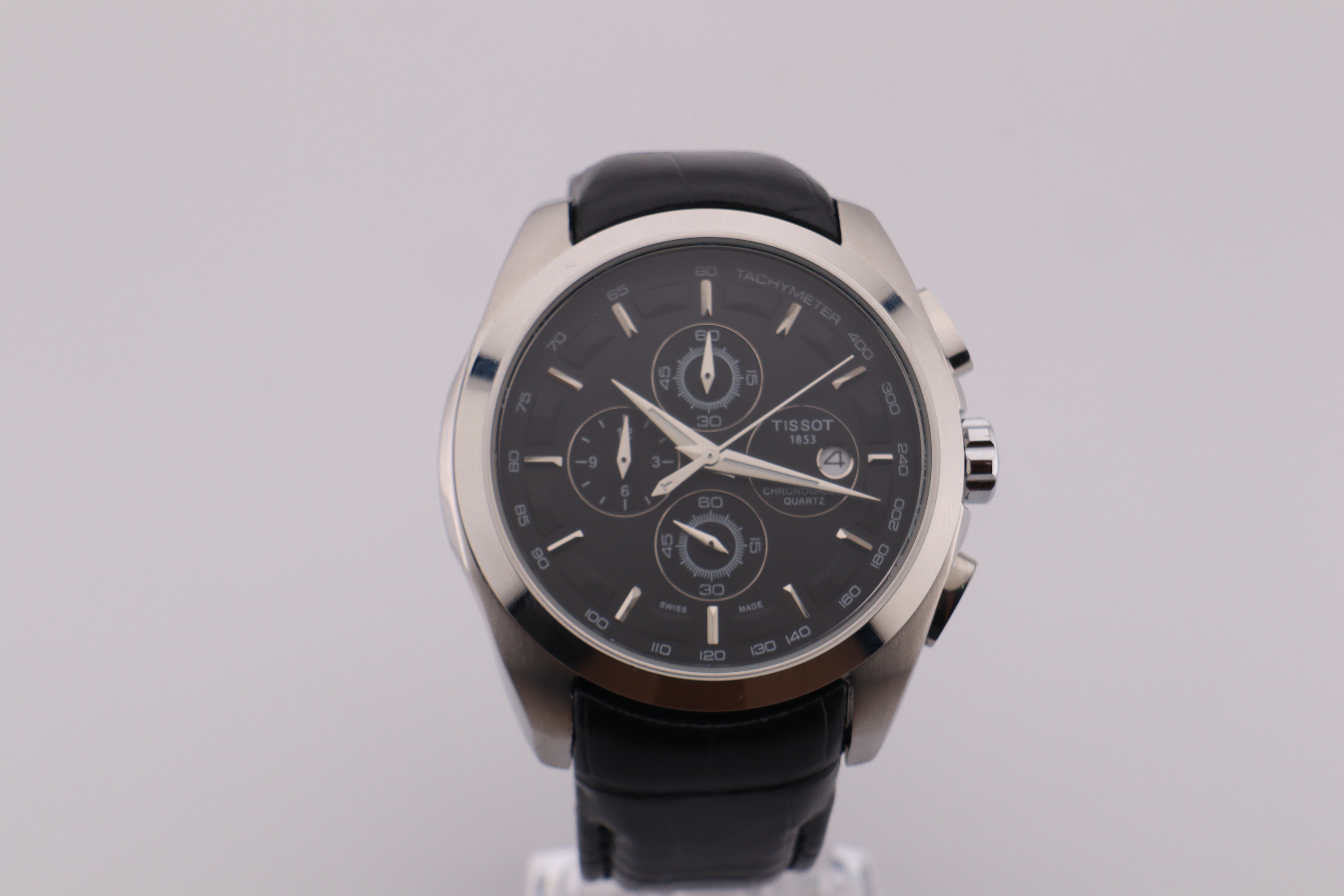 Tissot 1853 Couturier Tachymeter Chronograph Quartz Wrist Watch - photo 2