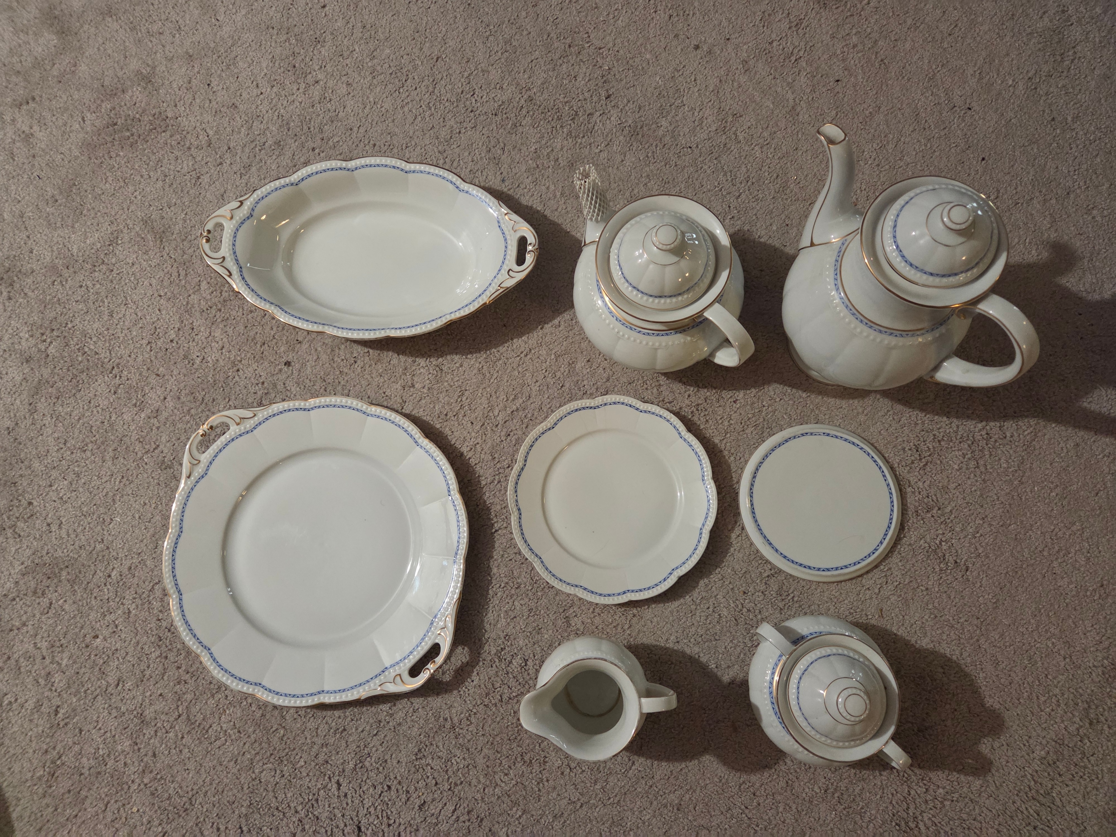Vintage K&A Krautheim Bavaria Porcelain Coffee Set (MINT) - photo 3