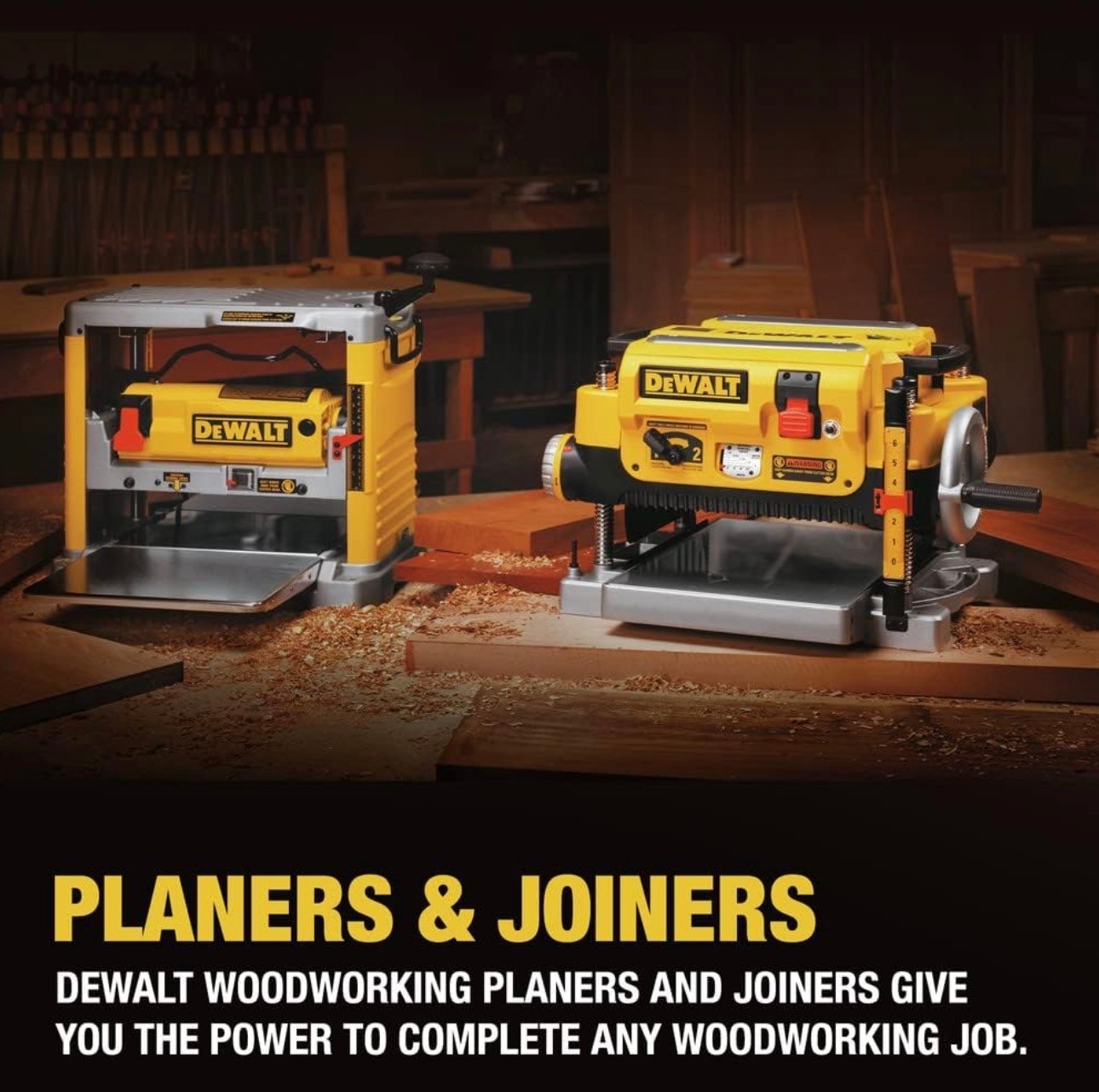 DEWALT Benchtop Planer Single Speed 15Amp 12-1/2-Inch (DW734)