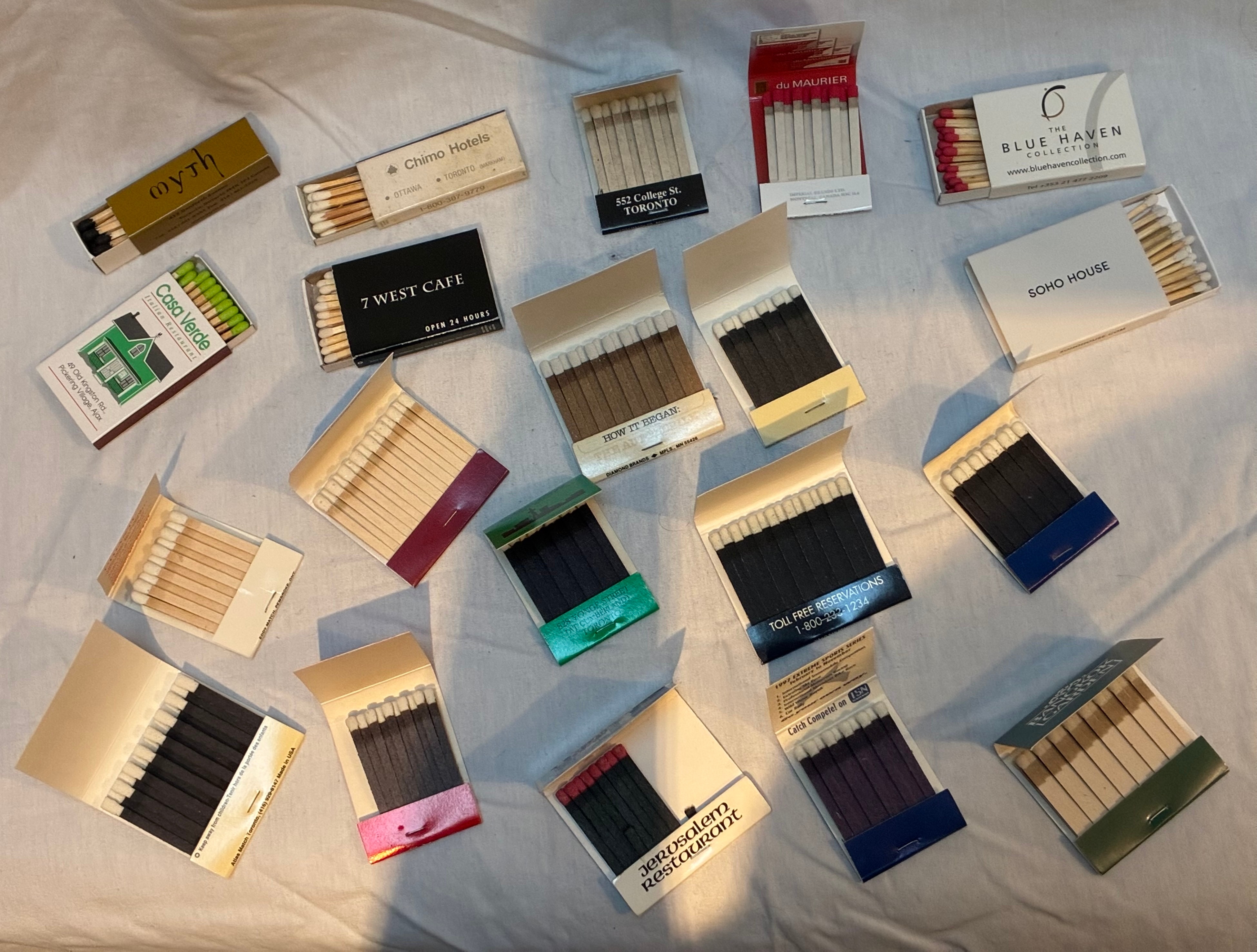 20 Vintage Collectable Matches, Matchbooks - photo 4
