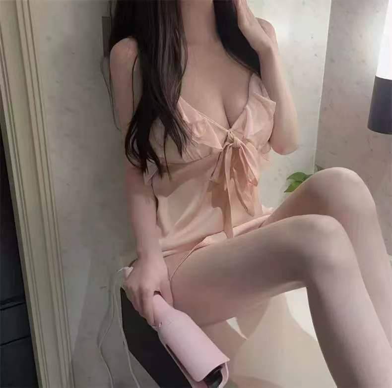Pink Bow Slip Dress - photo 2