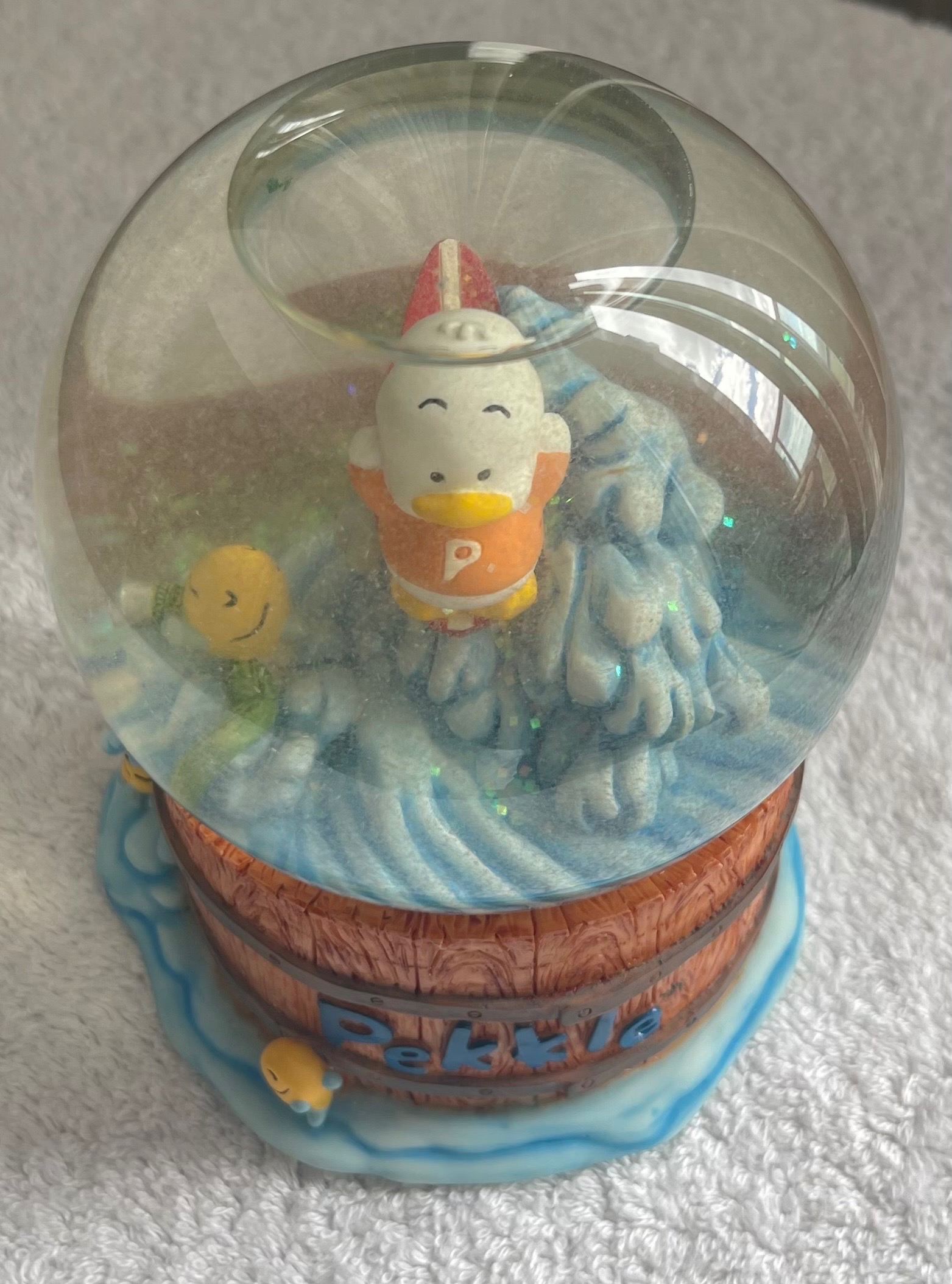 Rare 1st Ed. 1997 Vanmark Hello Kitty Pekkle Globe - NIB - photo 5