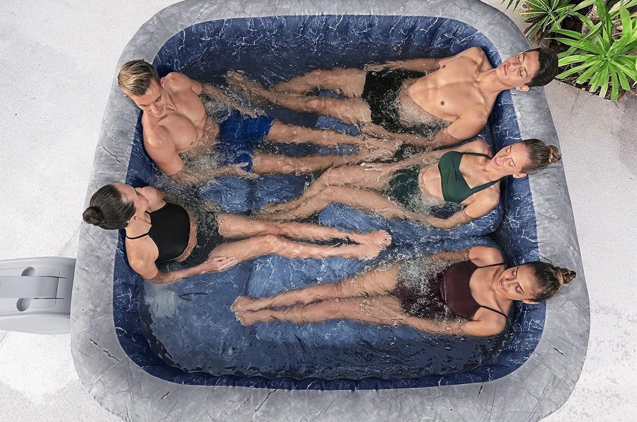 EnergySense Salu-Spa Tub 6-7 People Potable Hot/Cold 180 jets - photo 3