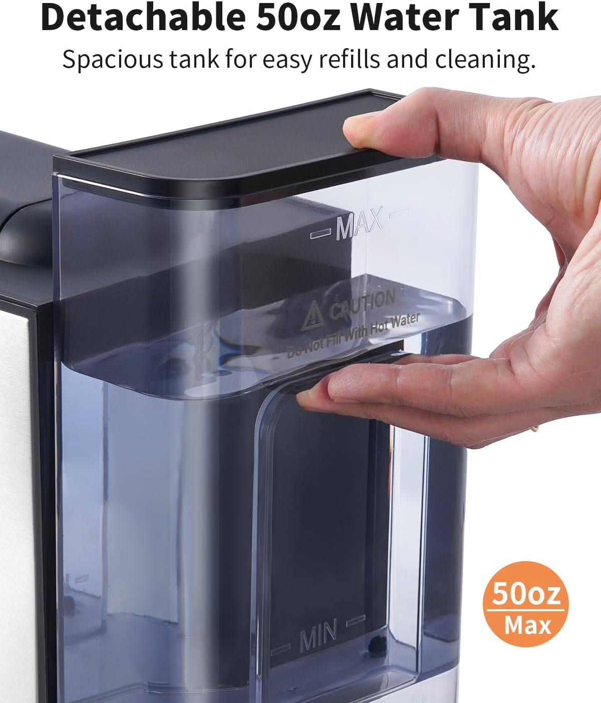 Single Serve Coffee Maker with 50oz Water Tank - photo 3