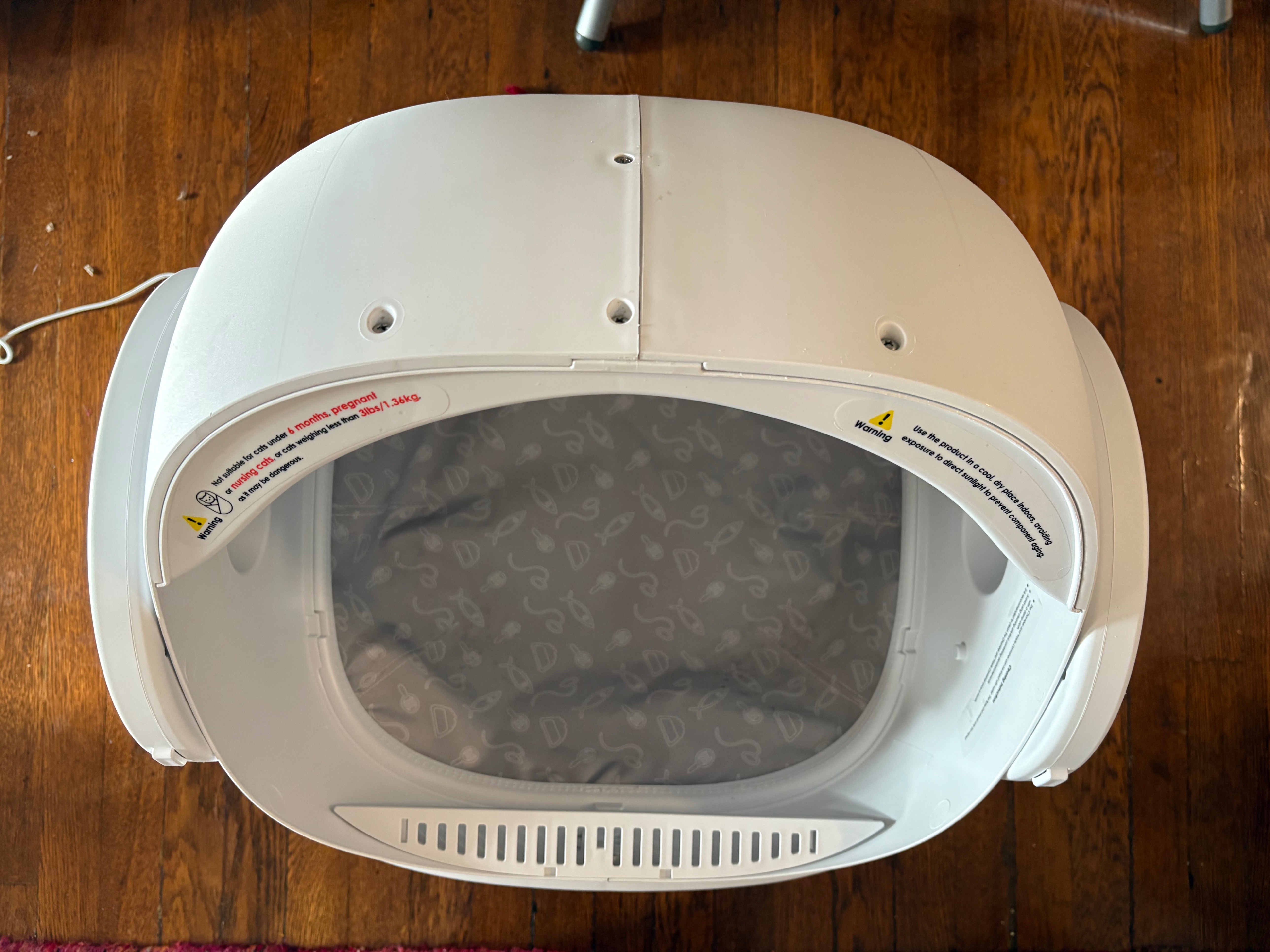 Petpivot AutoScooper 11 Cat Litter Box - White - photo 2