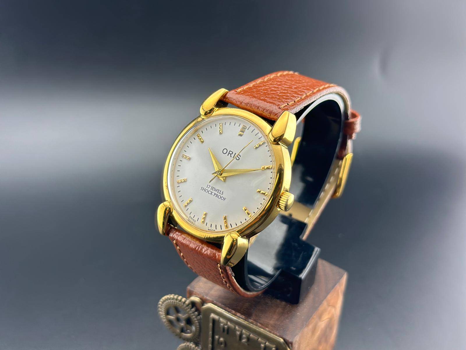 Vintage Oris Swiss ST-96 Hand Wind Mechanical Men's Watch - photo 3