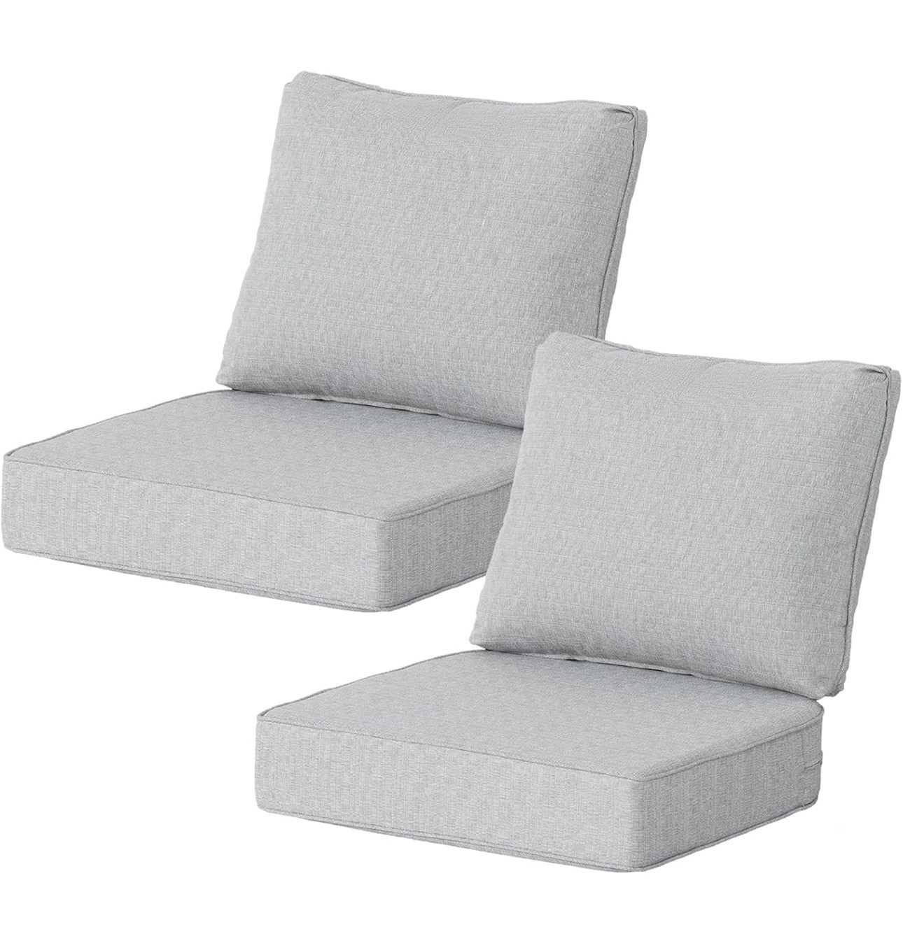 Localive Set-of-2 Outdoor Seat Cushion CO-Water/UV Resist24"x24" - photo 3