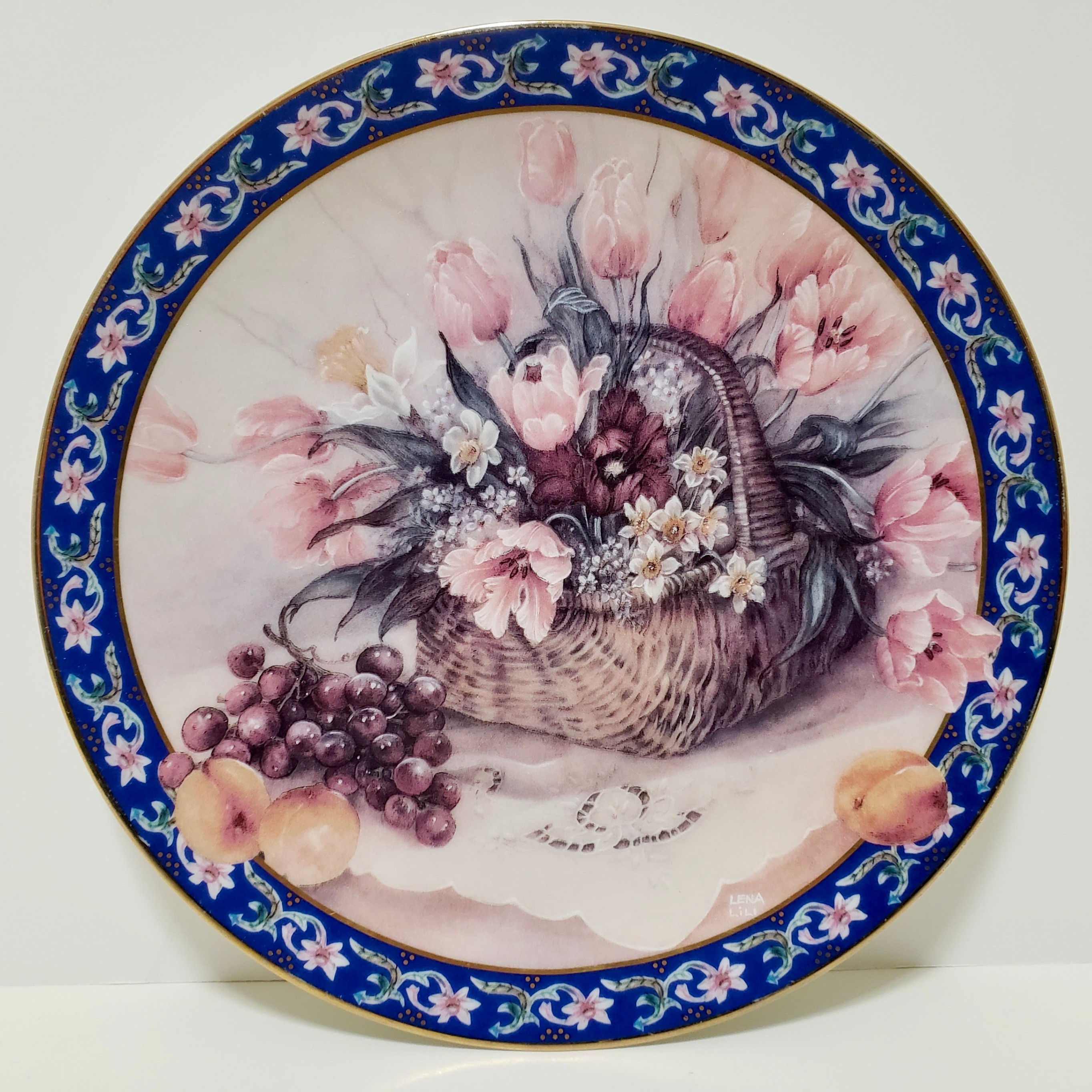 Parrot Tulips by Lena Liu Collector Plate