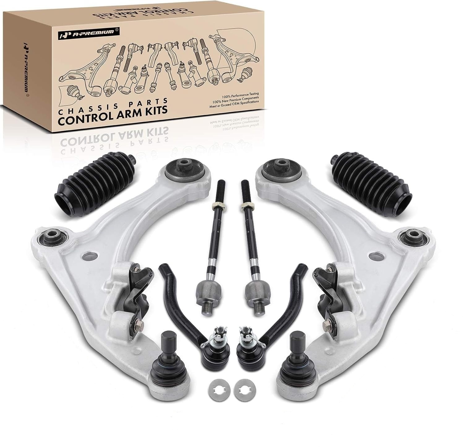 Lower Control Arm, Inner Outer Tie Rod End, for Nissan Maxima