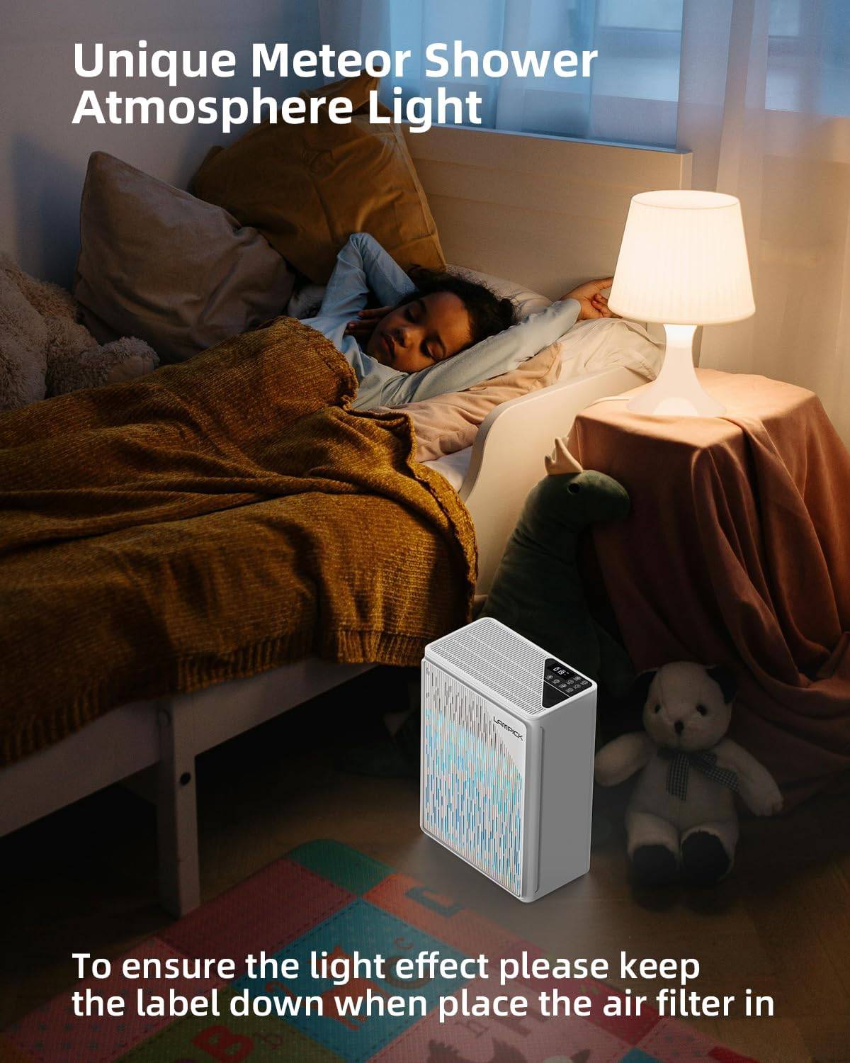 Lampick Air Purifier with H13 HEPA Filter - photo 2